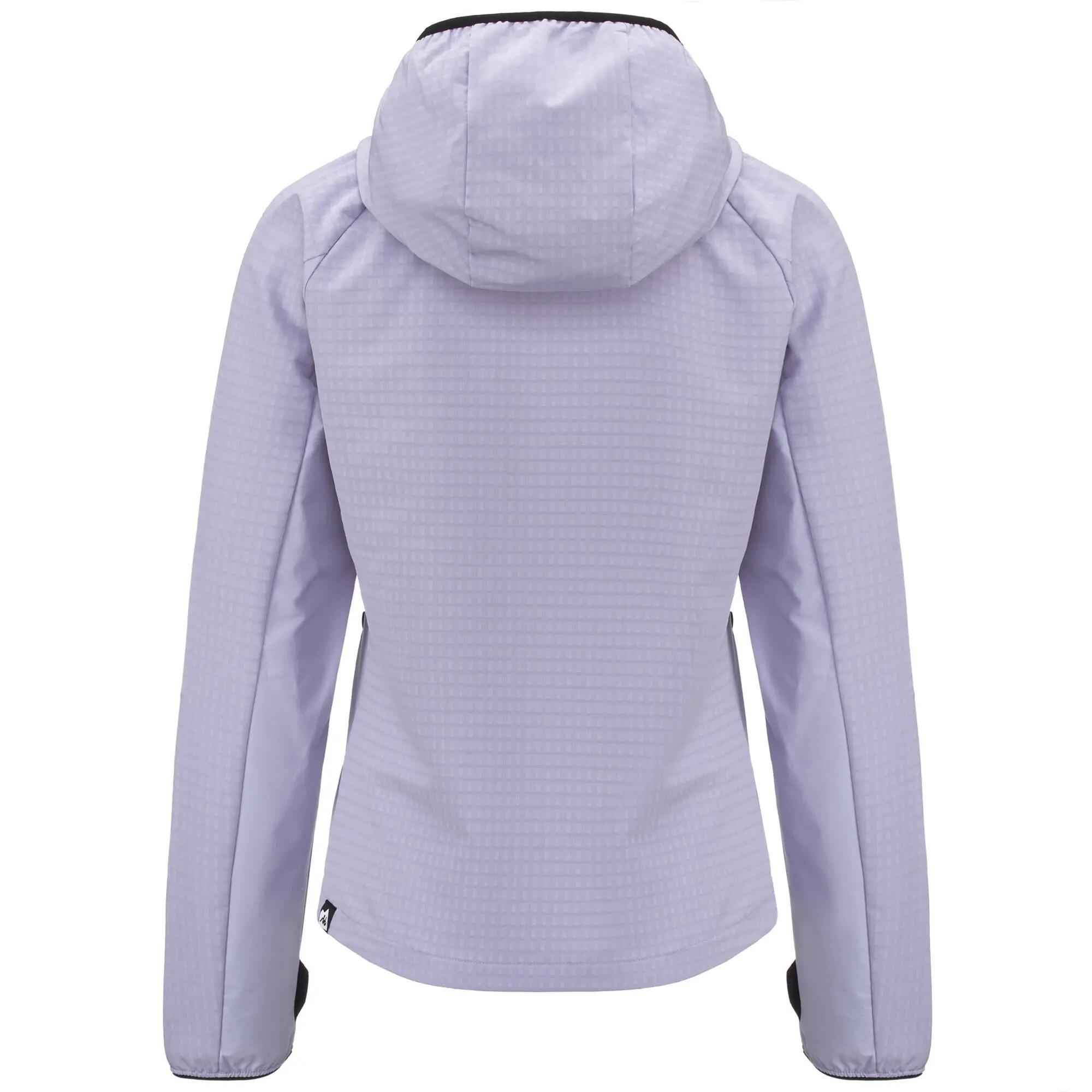 Sweat-shirt zippé pour femme violet pour outdoor 4/7