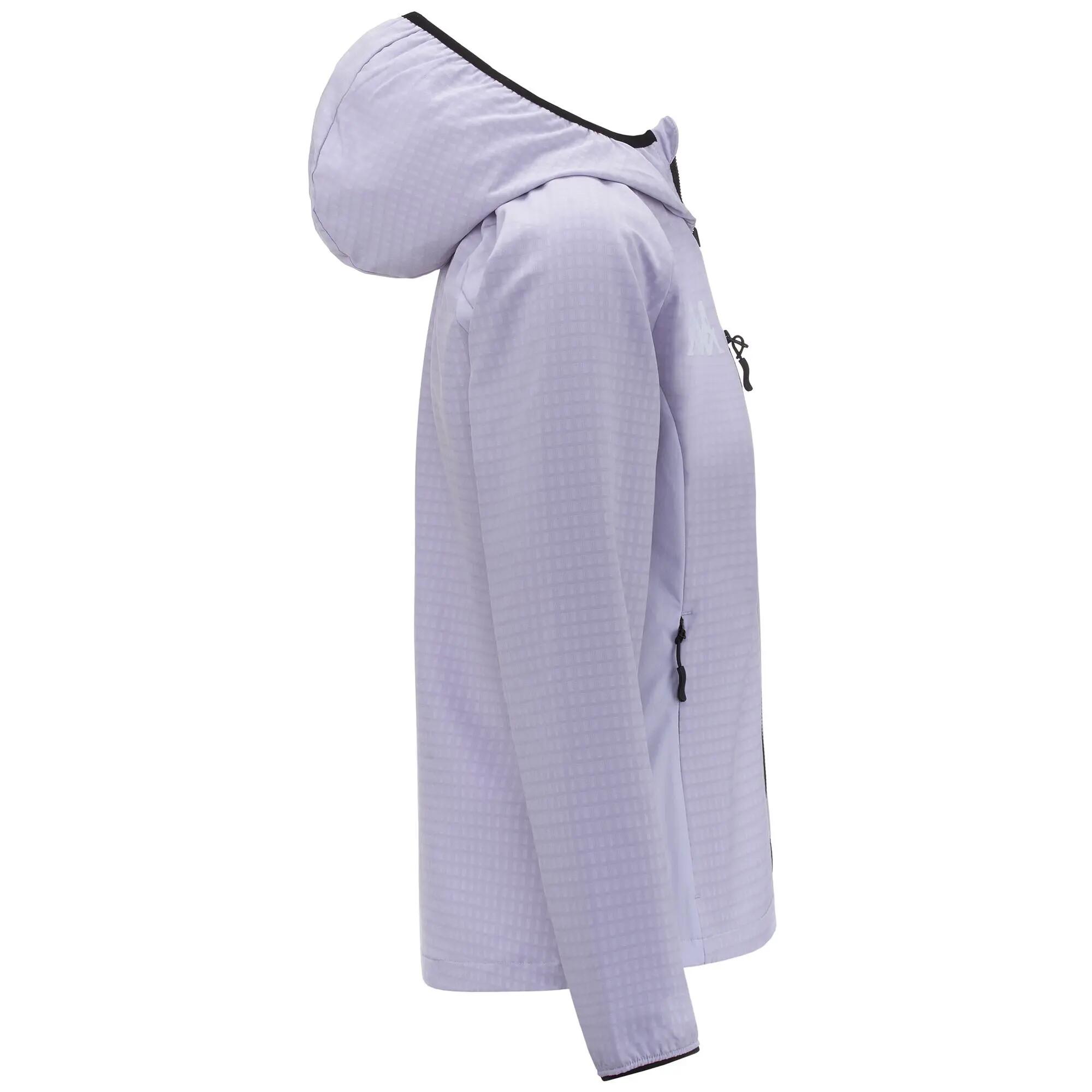 Sweat-shirt zippé pour femme violet pour outdoor 3/7
