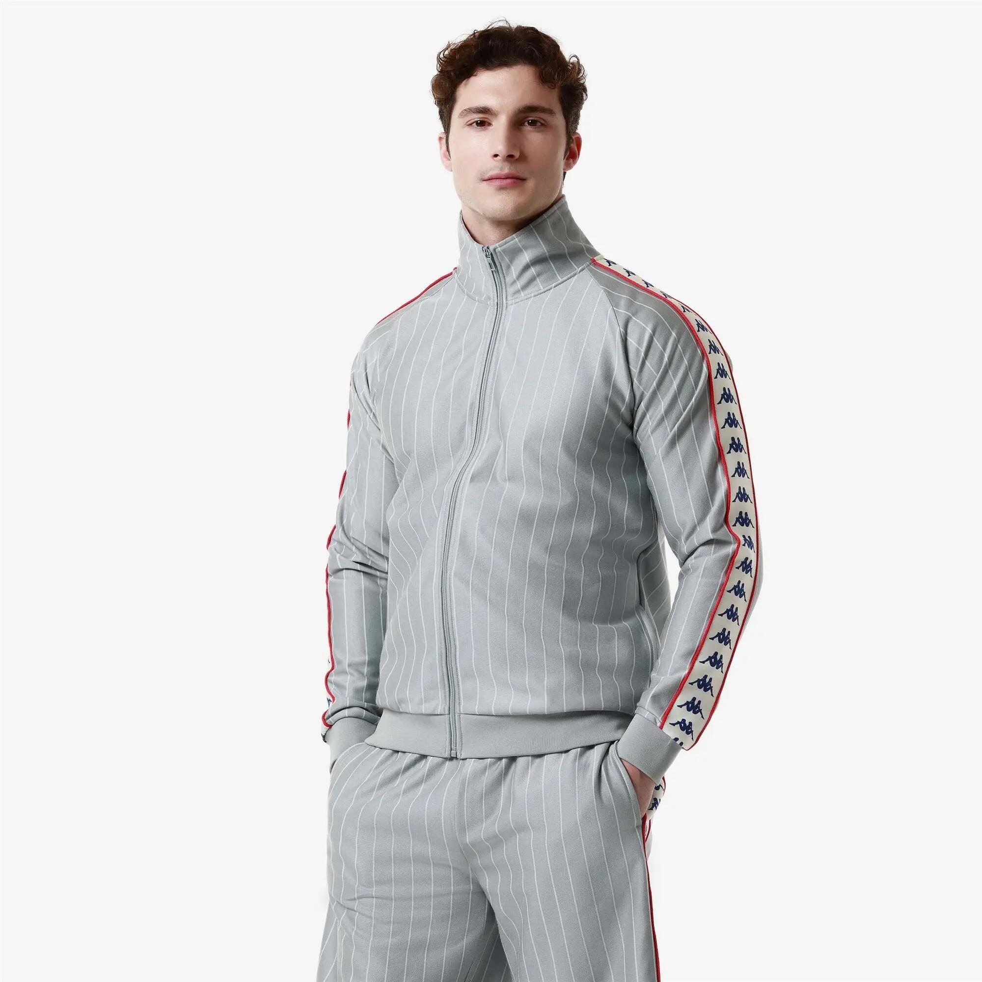 Sweat-shirt zippé pour homme gris pour sport street 6/7
