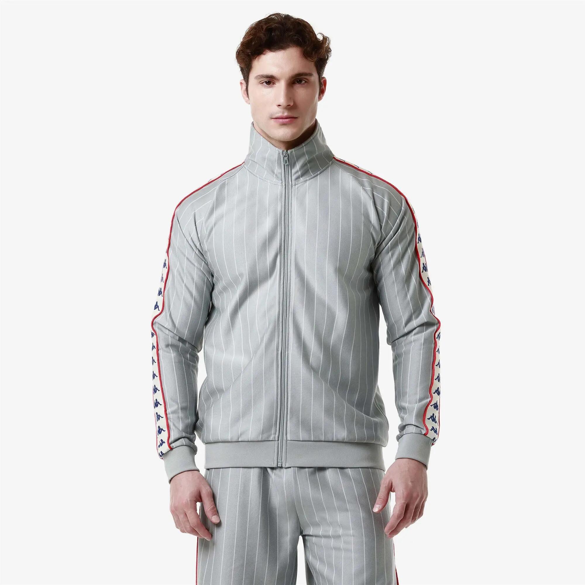 Sweat-shirt zippé pour homme gris pour sport street 5/7