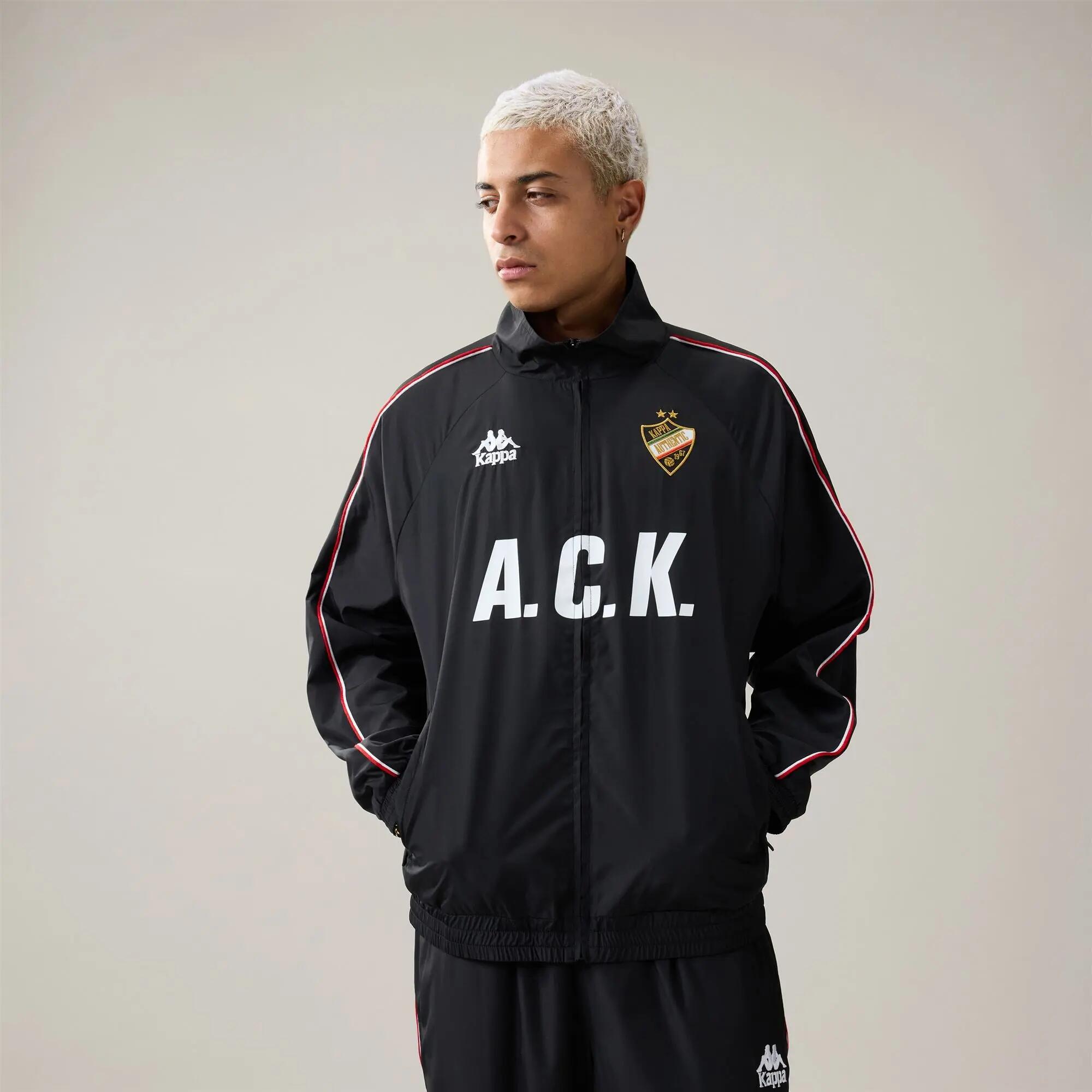 Sweat-shirt zippé pour homme noir pour streetwear sportif 4/5