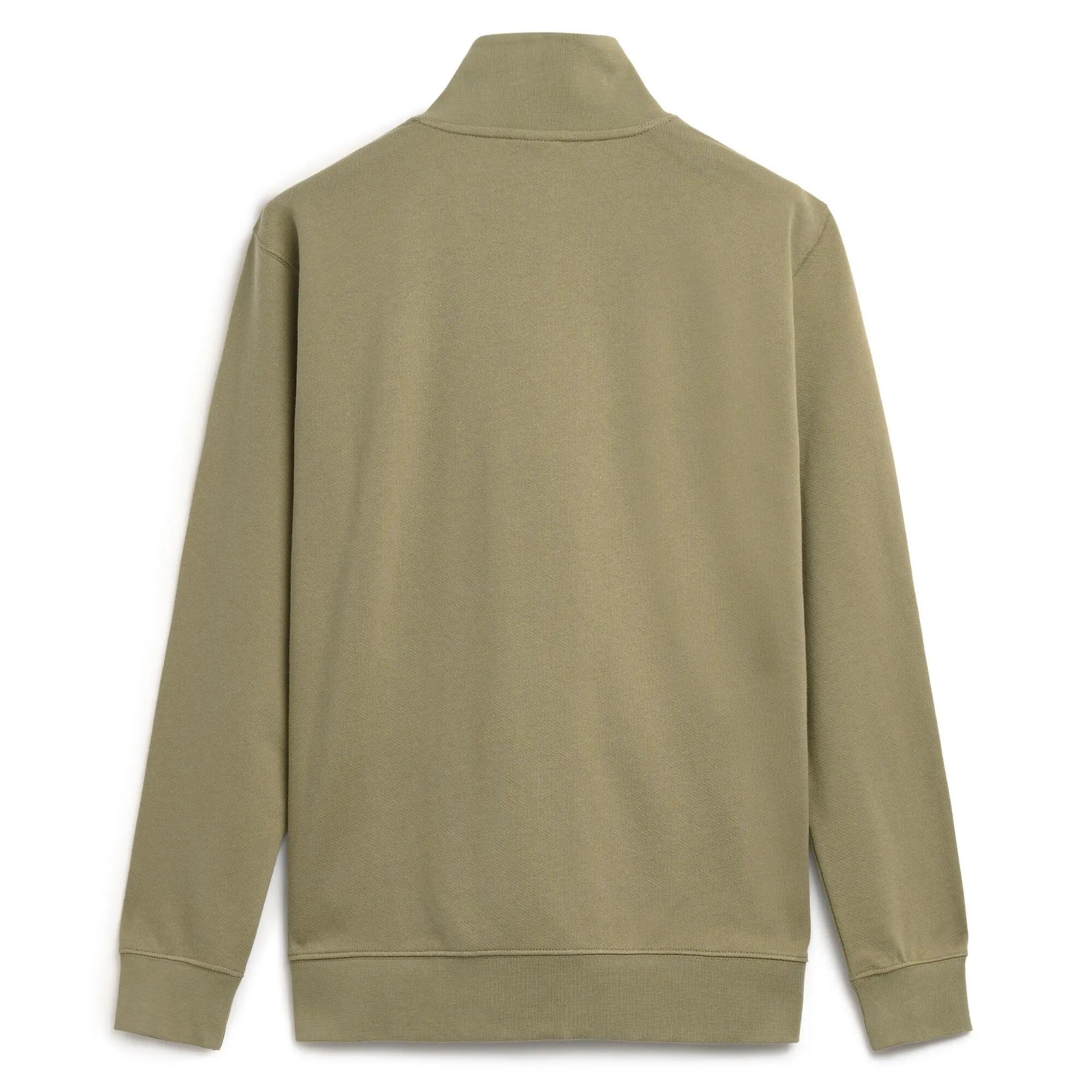 Sweat-shirt zippé pour homme vert pour lifestyle 2/3