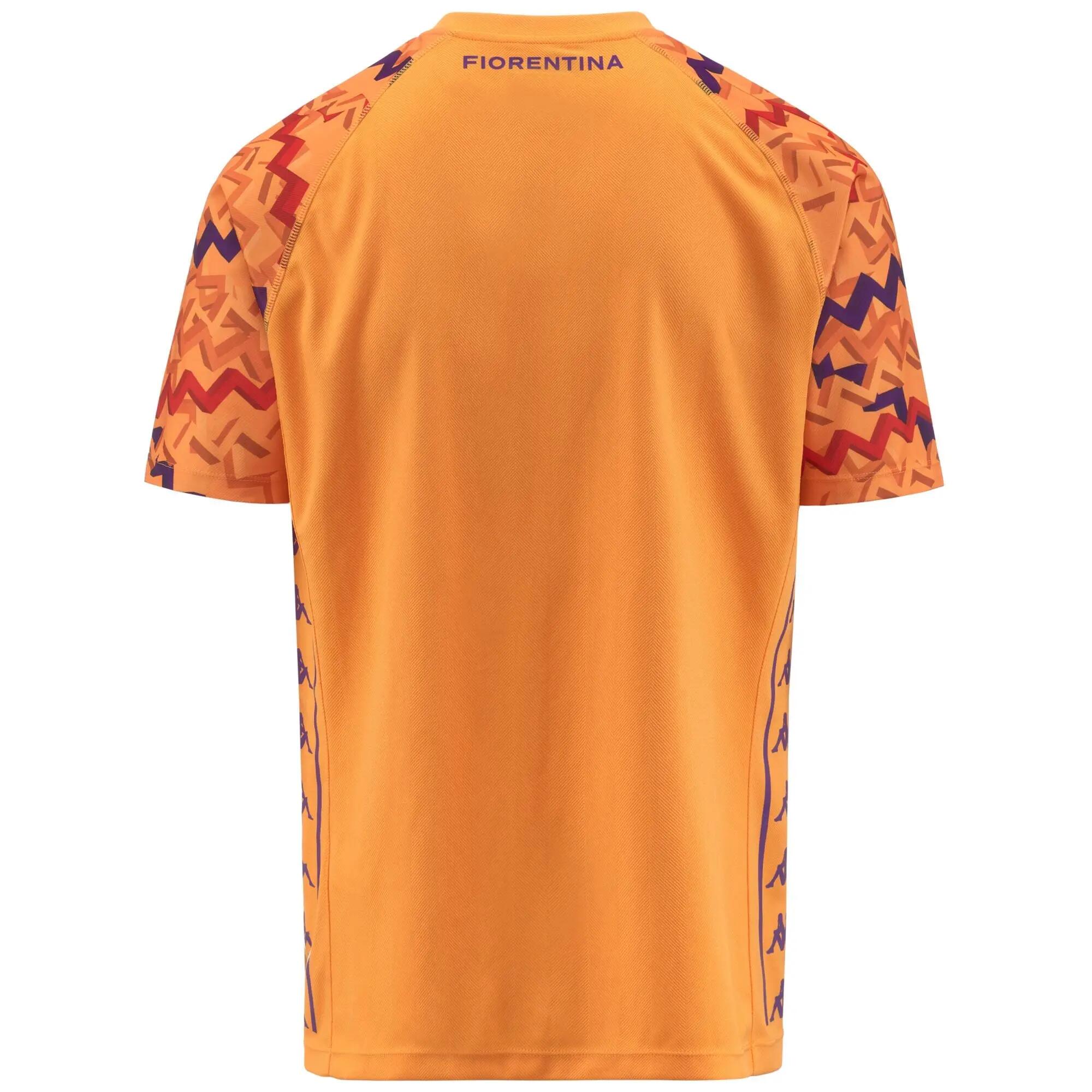 T-Shirt ACF Fiorentina da Bambino in Poliestere riciclato Arancione 3/7