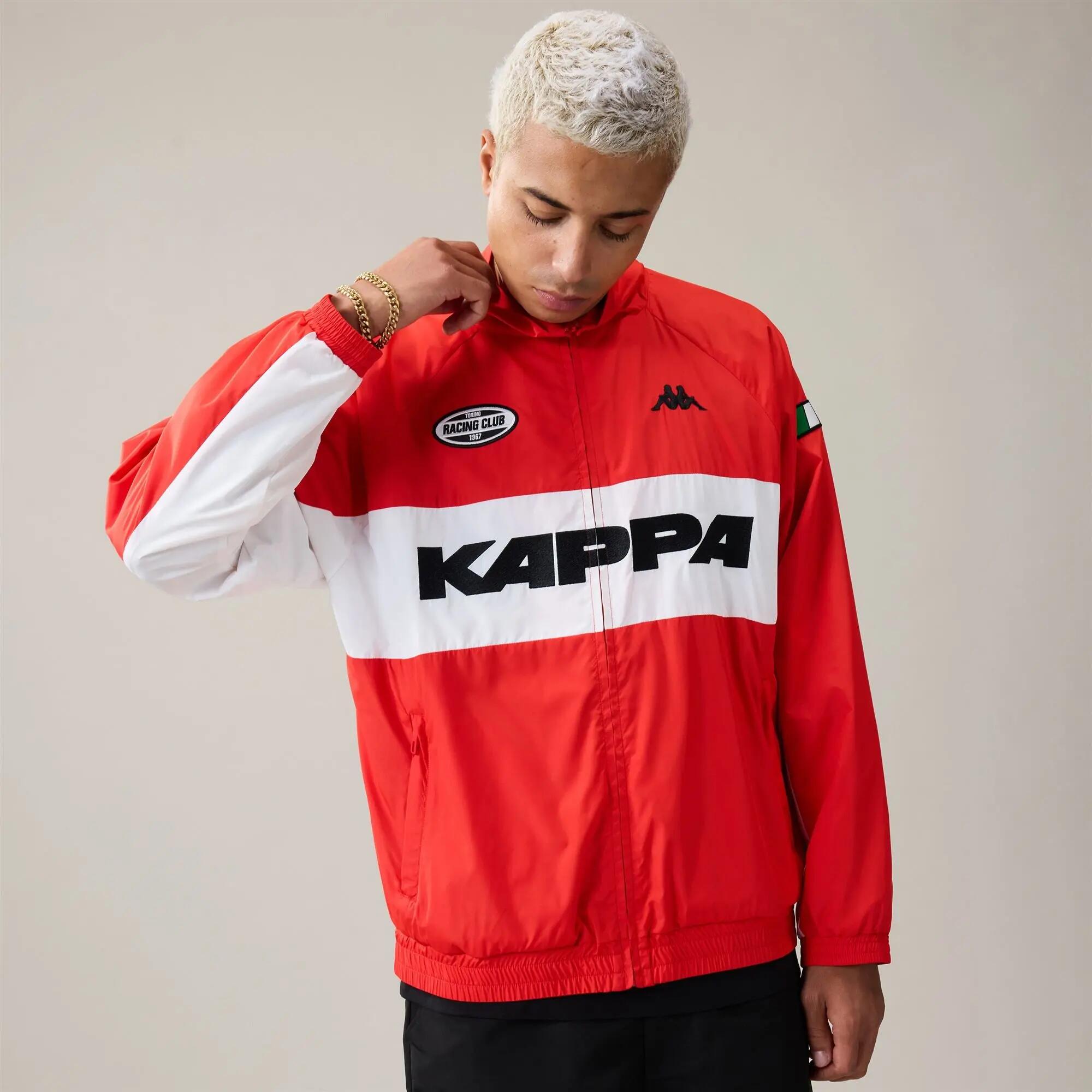 Sweat-shirt zippé pour homme rouge pour streetwear sportif 5/6