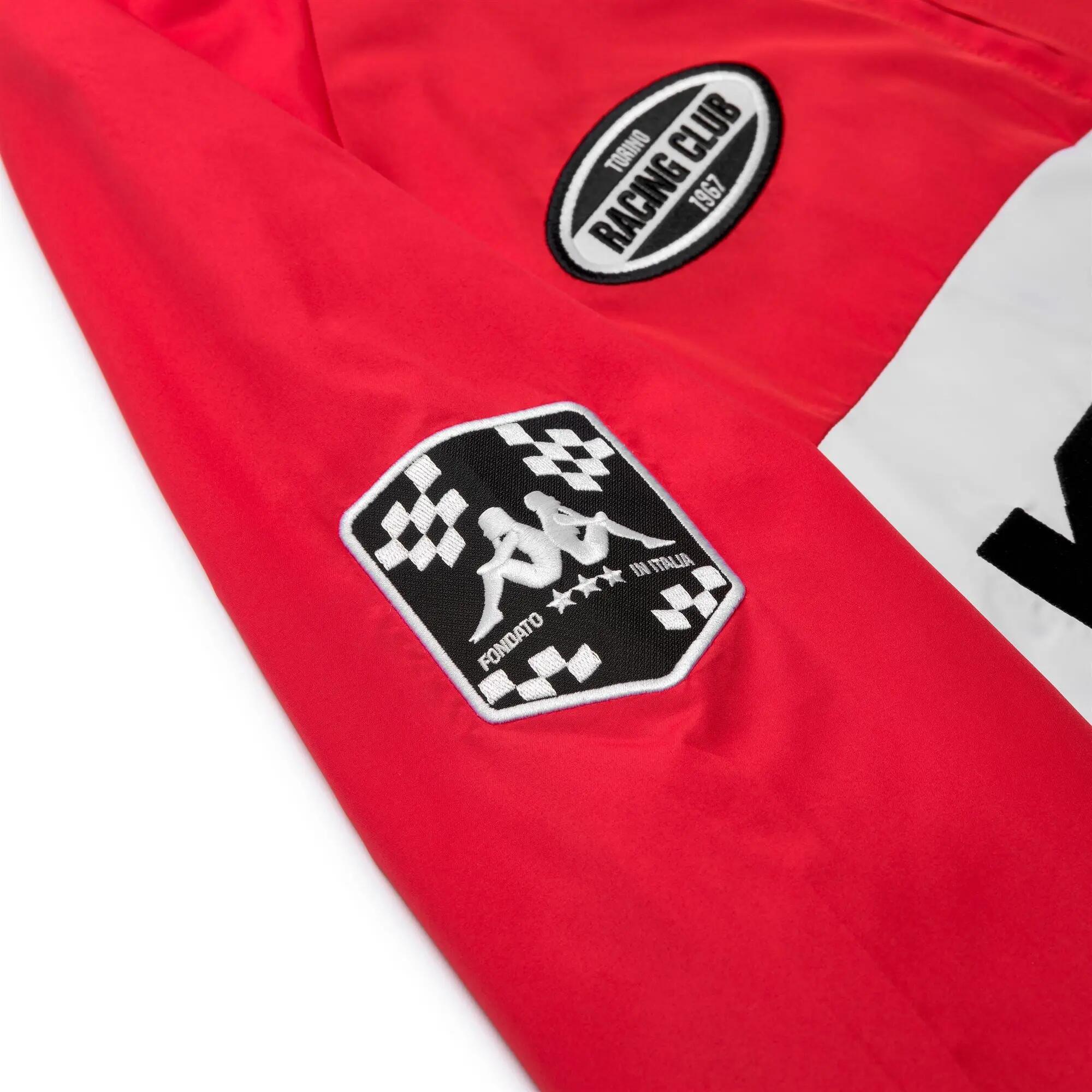 Sweat-shirt zippé pour homme rouge pour streetwear sportif 4/6