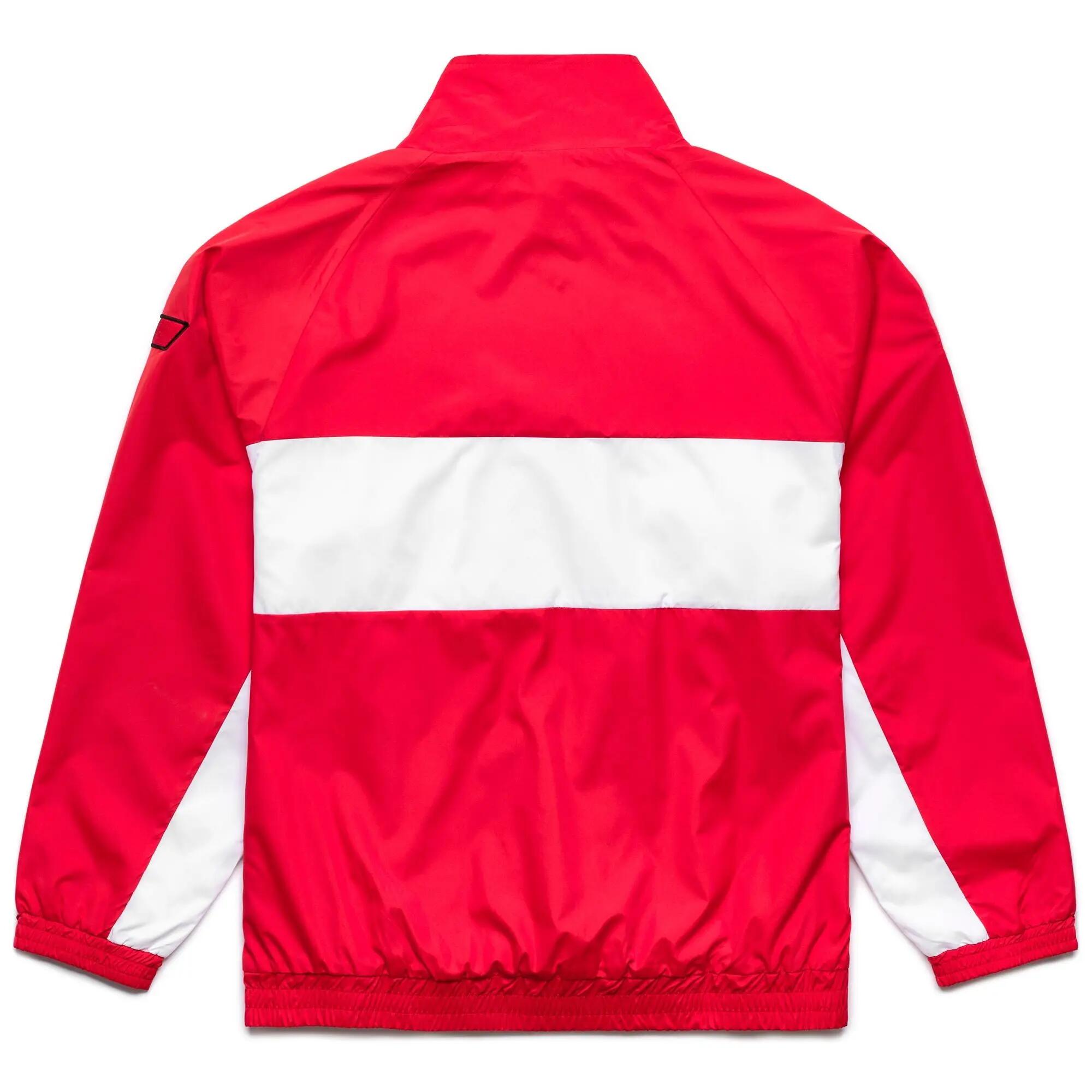 Sweat-shirt zippé pour homme rouge pour streetwear sportif 3/6