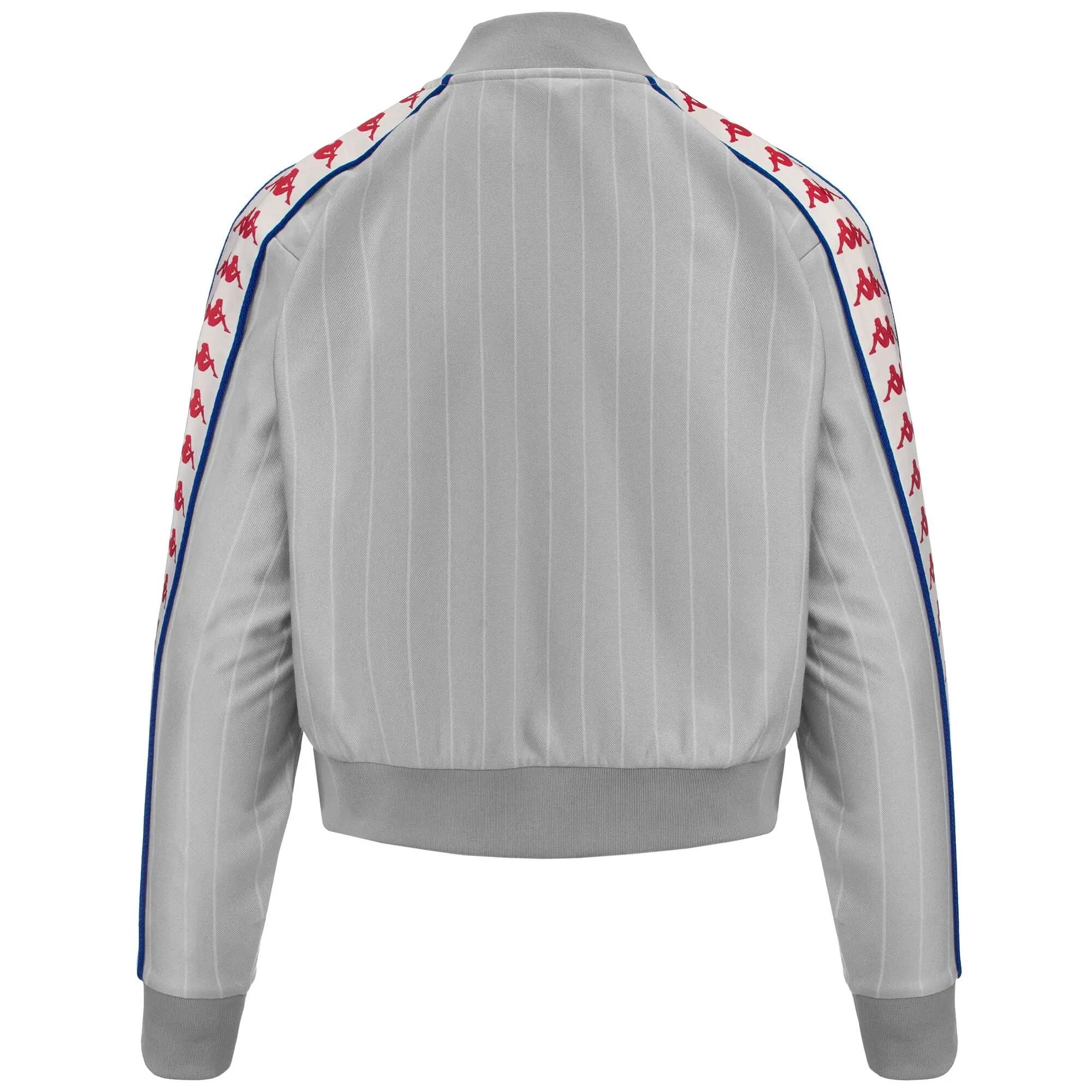Sweat-shirt zippé pour femme gris pour sport street 4/7
