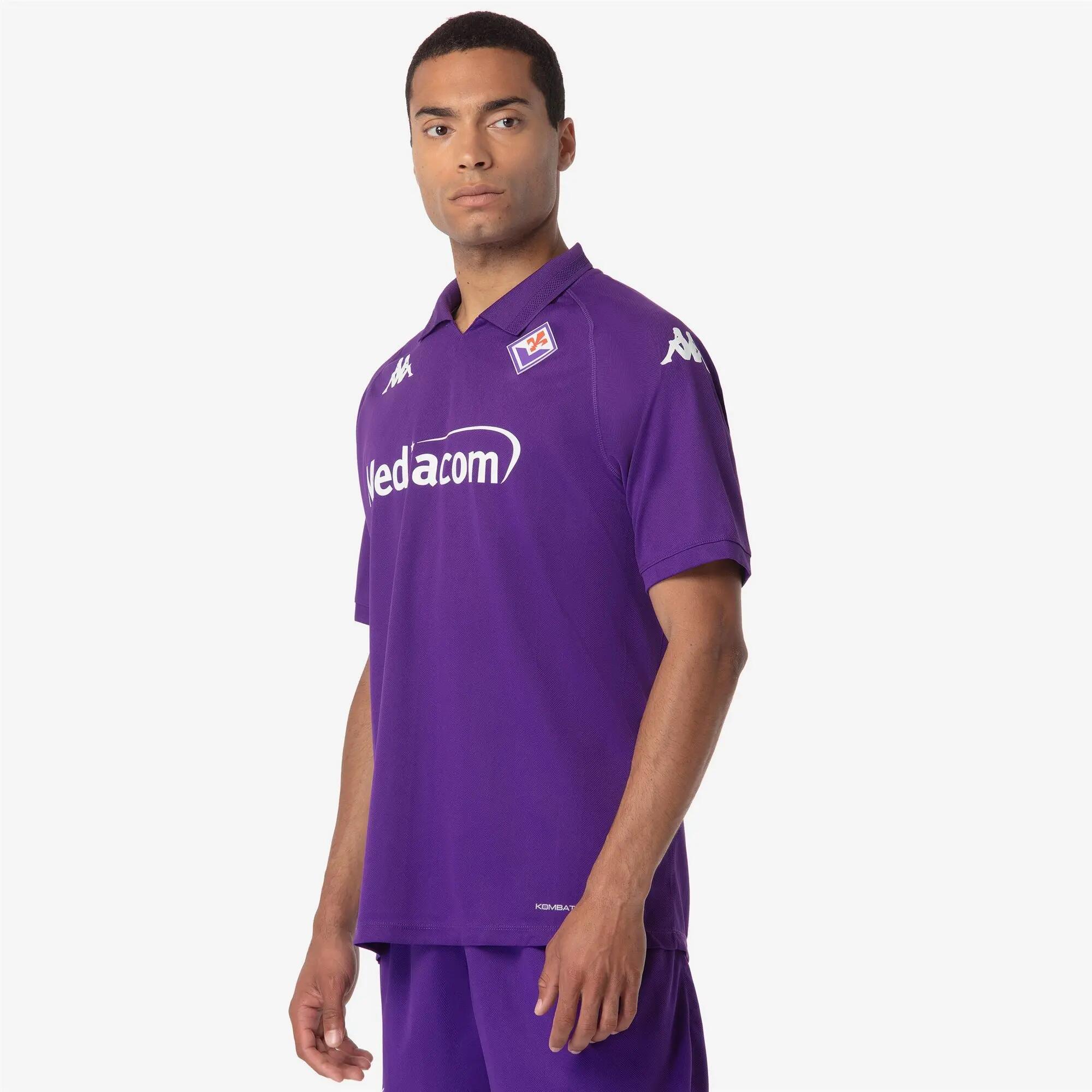 T-shirt pour garçon violet pour football 6/7