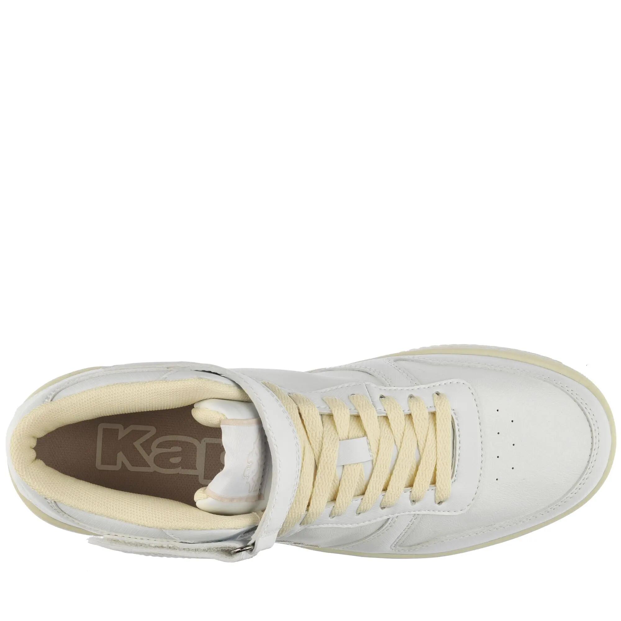 Sneakers montantes pour homme / femme blanc pour fitness 5/7