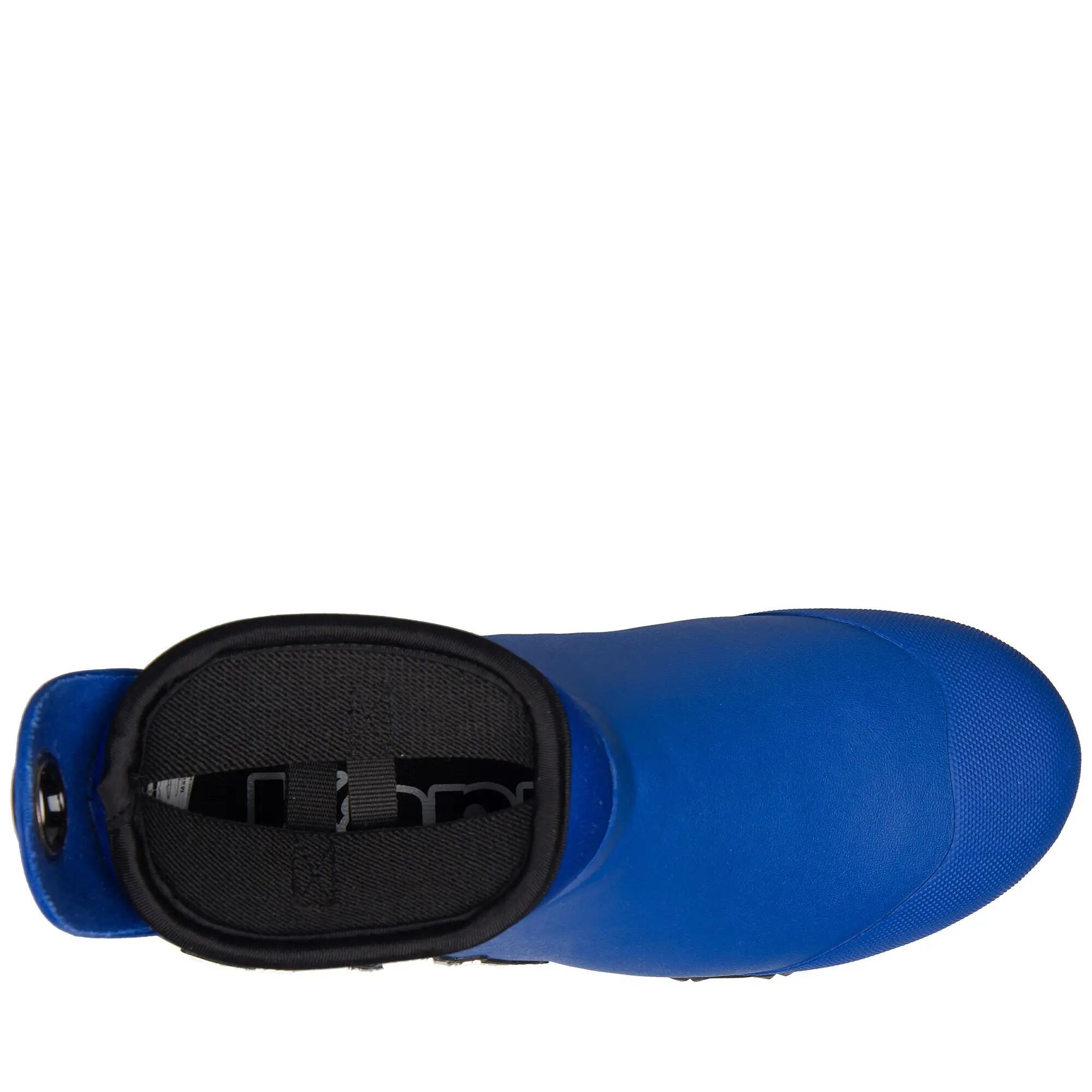 Stivali bassi da uomo donna in gomma blu da outdoor 5/7