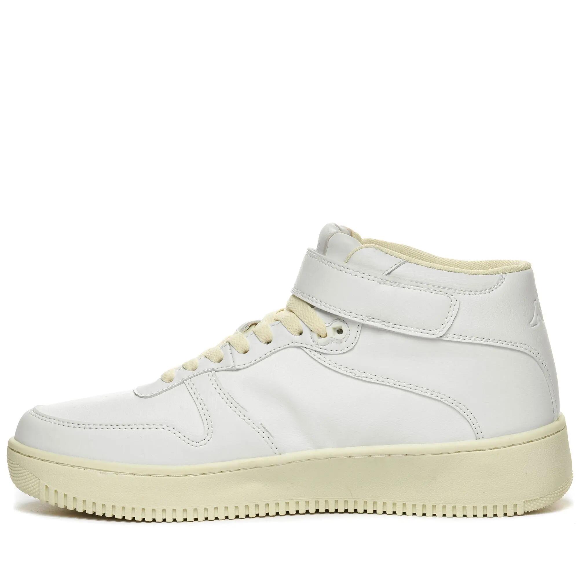 Sneakers montantes pour homme / femme blanc pour fitness 4/7