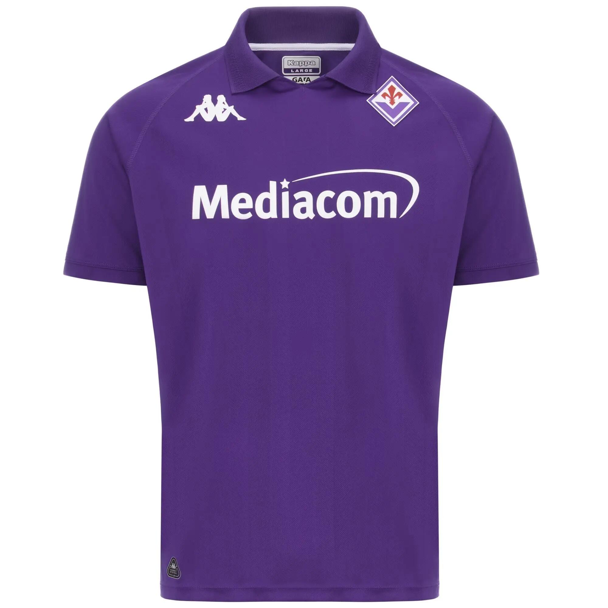 T-shirt pour garçon violet pour football 1/7