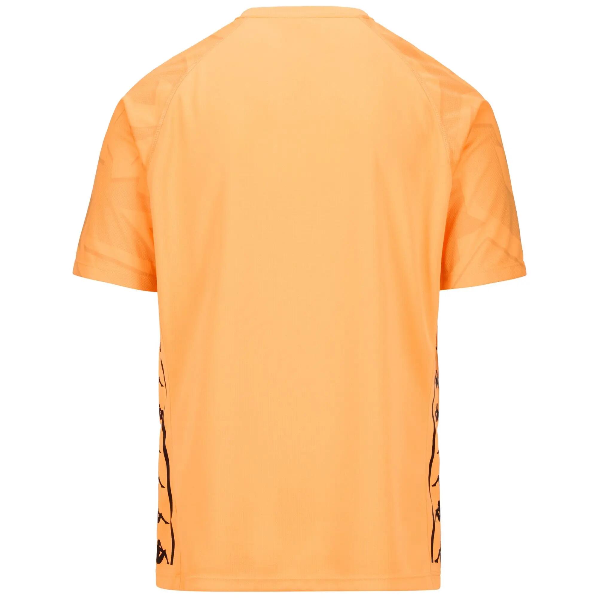T-shirt da uomo in poliestere riciclato giallo da calcio 3/3