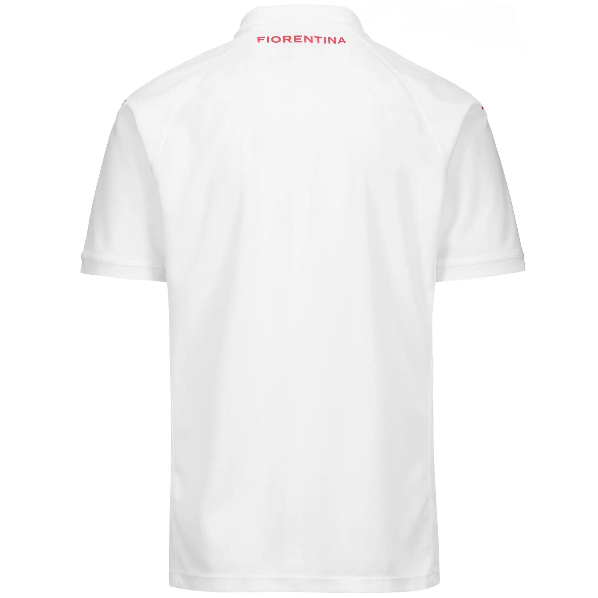 T-Shirt ACF Fiorentina da Bambino in Poliestere riciclato Bianco 3/7