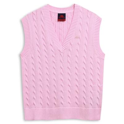Smanicato da donna in poliestere rosa da lifestyle