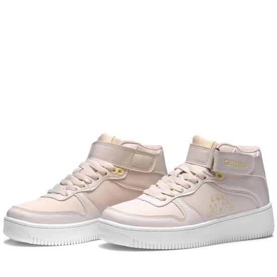 Sneakers montantes pour homme / femme rose pour fitness