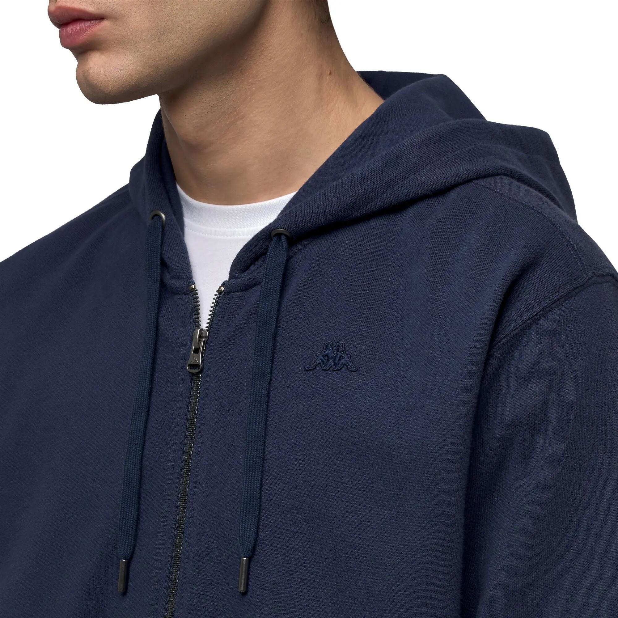 Sweat-shirt à capuche zippé pour homme bleu pour lifestyle 6/6