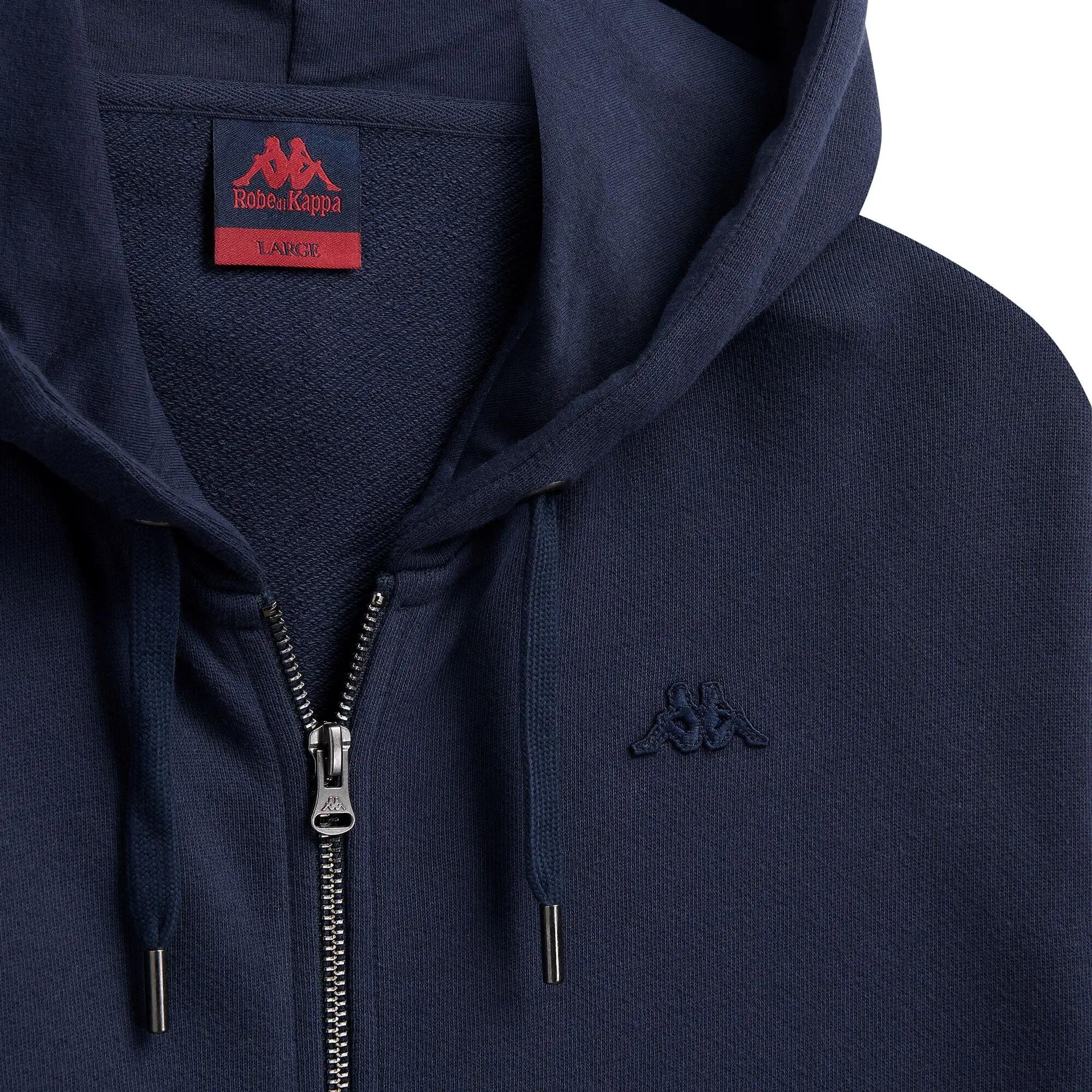 Sweat-shirt à capuche zippé pour homme bleu pour lifestyle 3/6