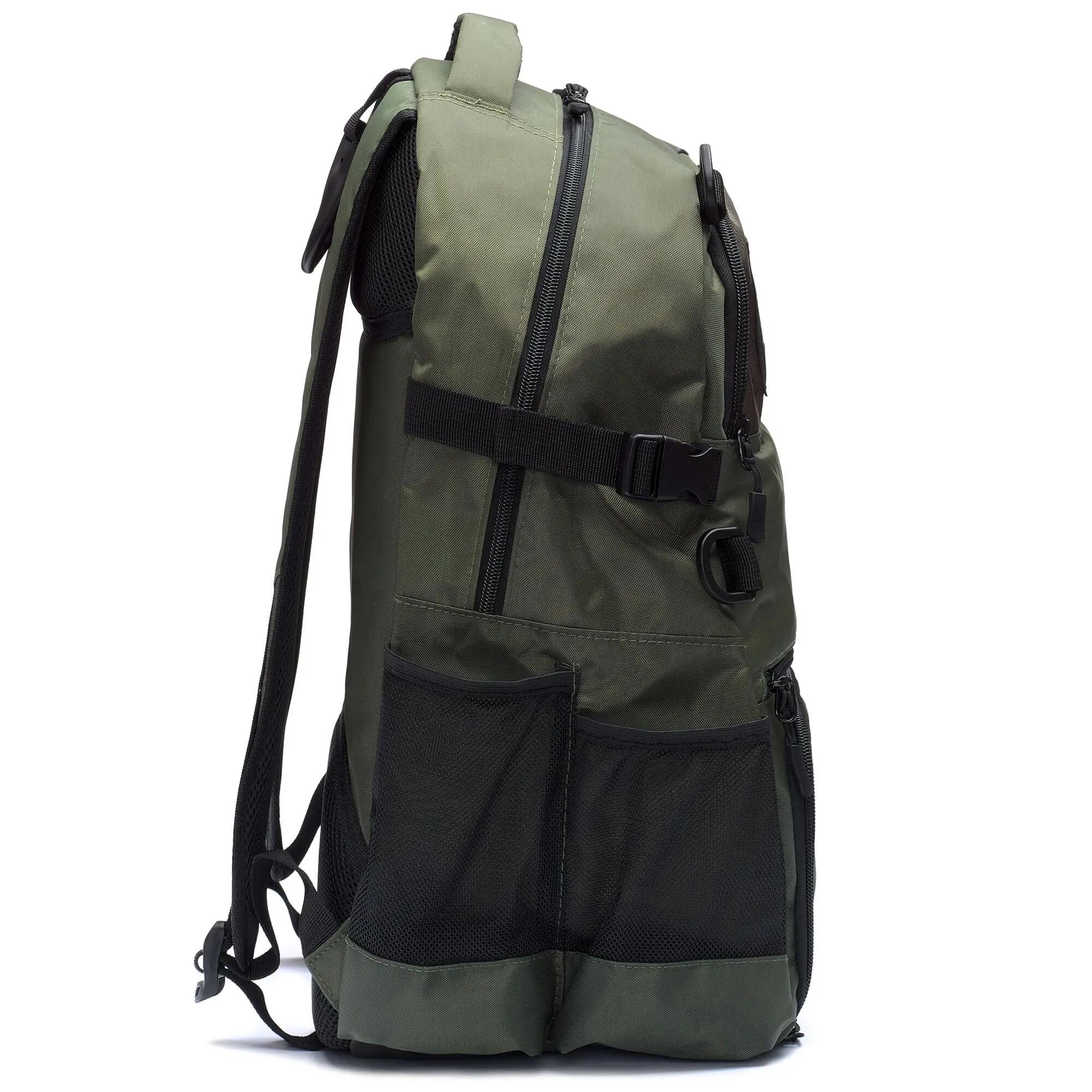 Zaino da uomo donna in poliestere verde da sportivo 2/4