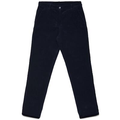 Pantaloni da donna in cotone blu da lifestyle