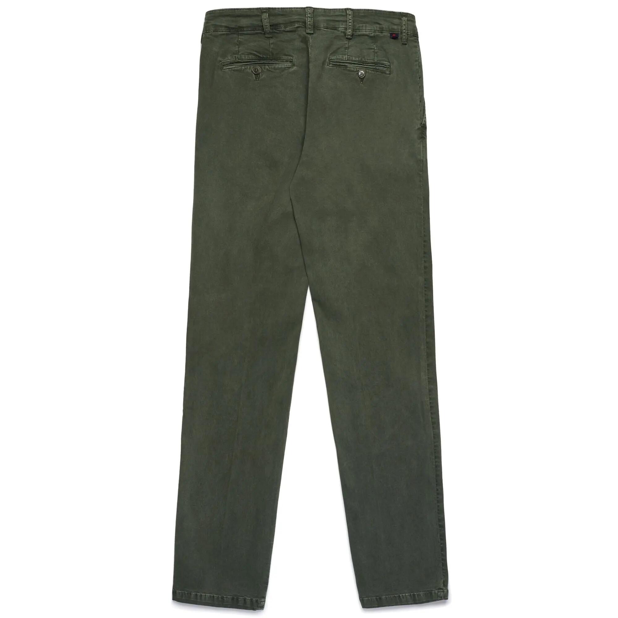 Pantaloni da uomo in cotone verde da lifestyle 2/2