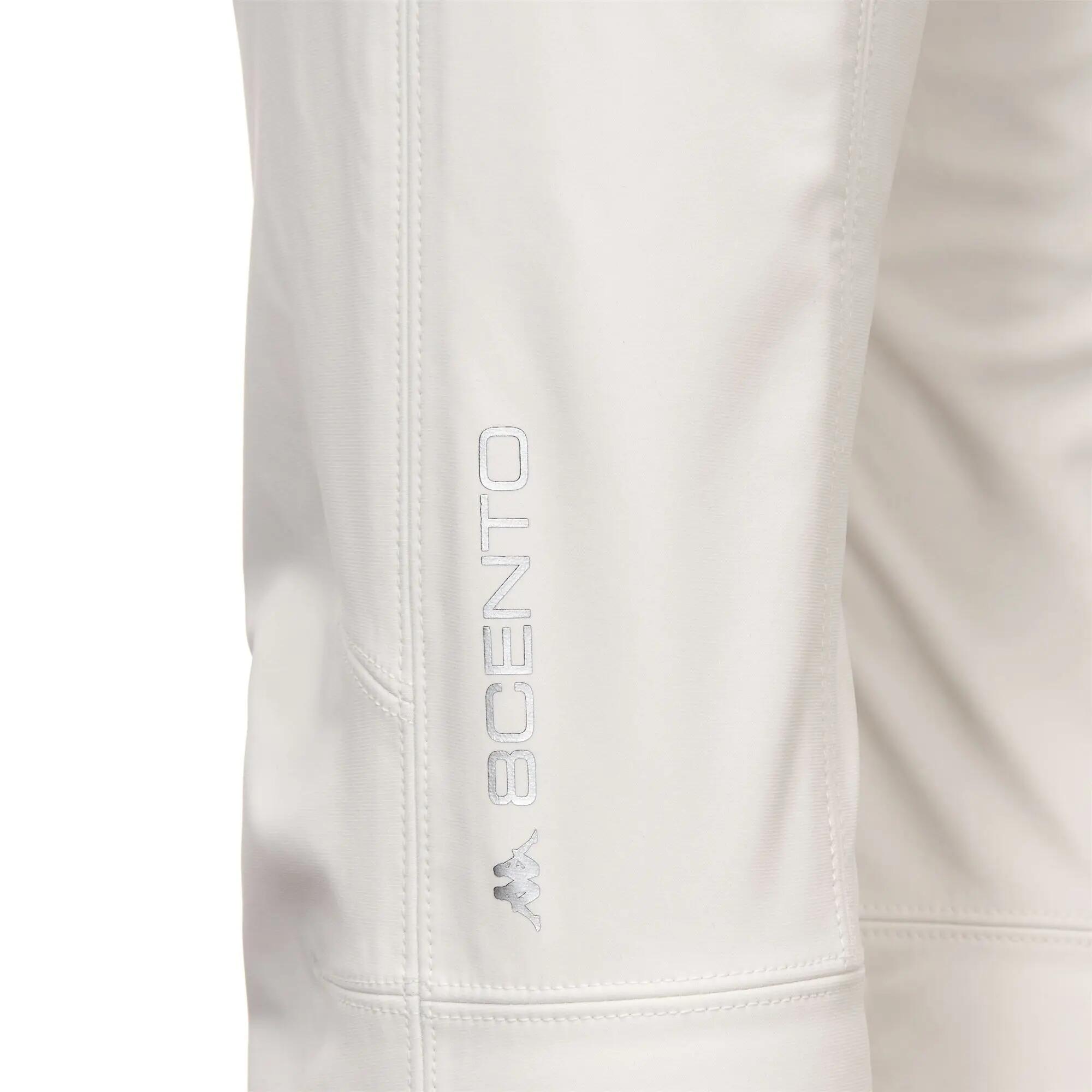 Pantaloni tuta da donna in poliammide bianco da sci 4/6