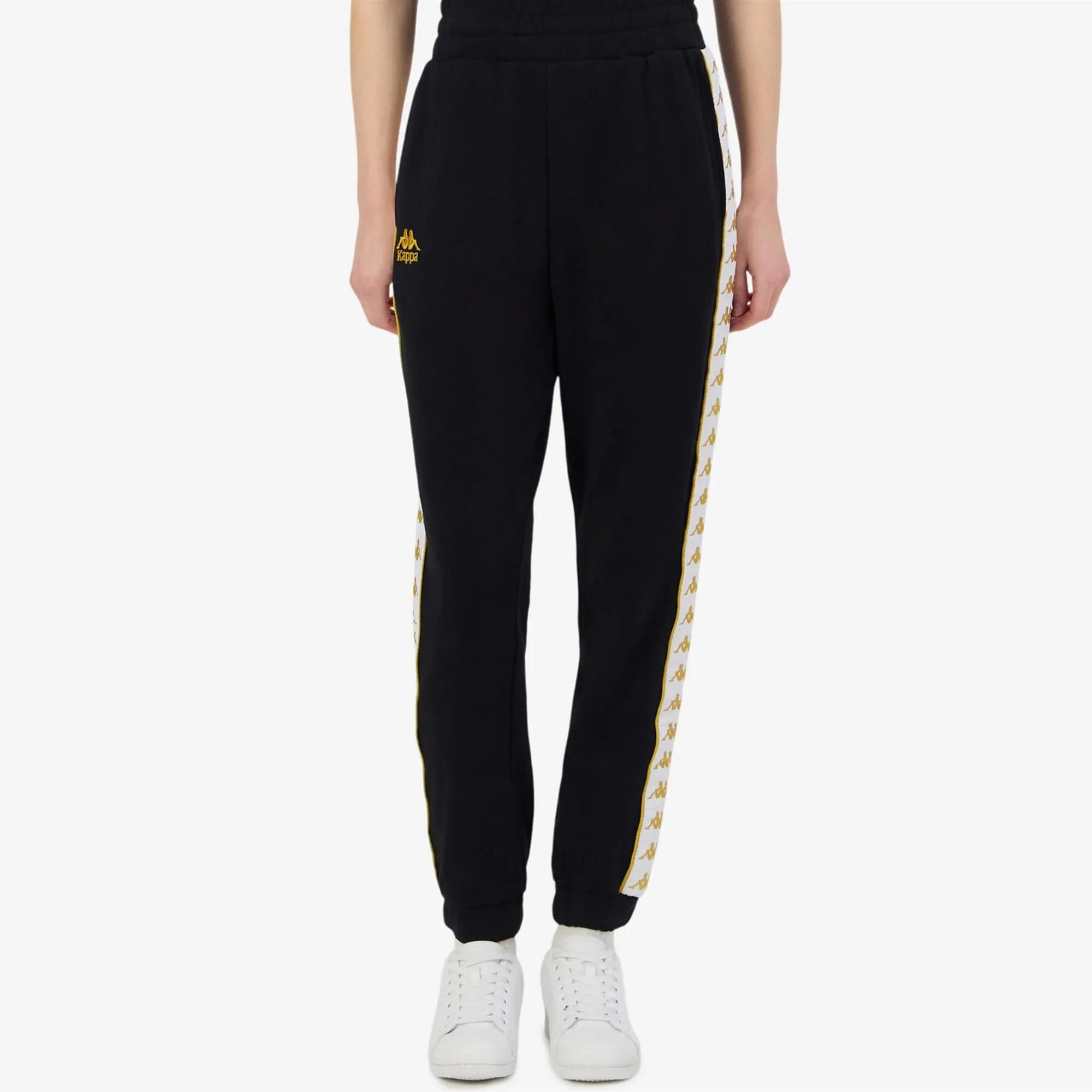 Pantalon de survêtement pour femme noir pour streetwear sportif 5/7
