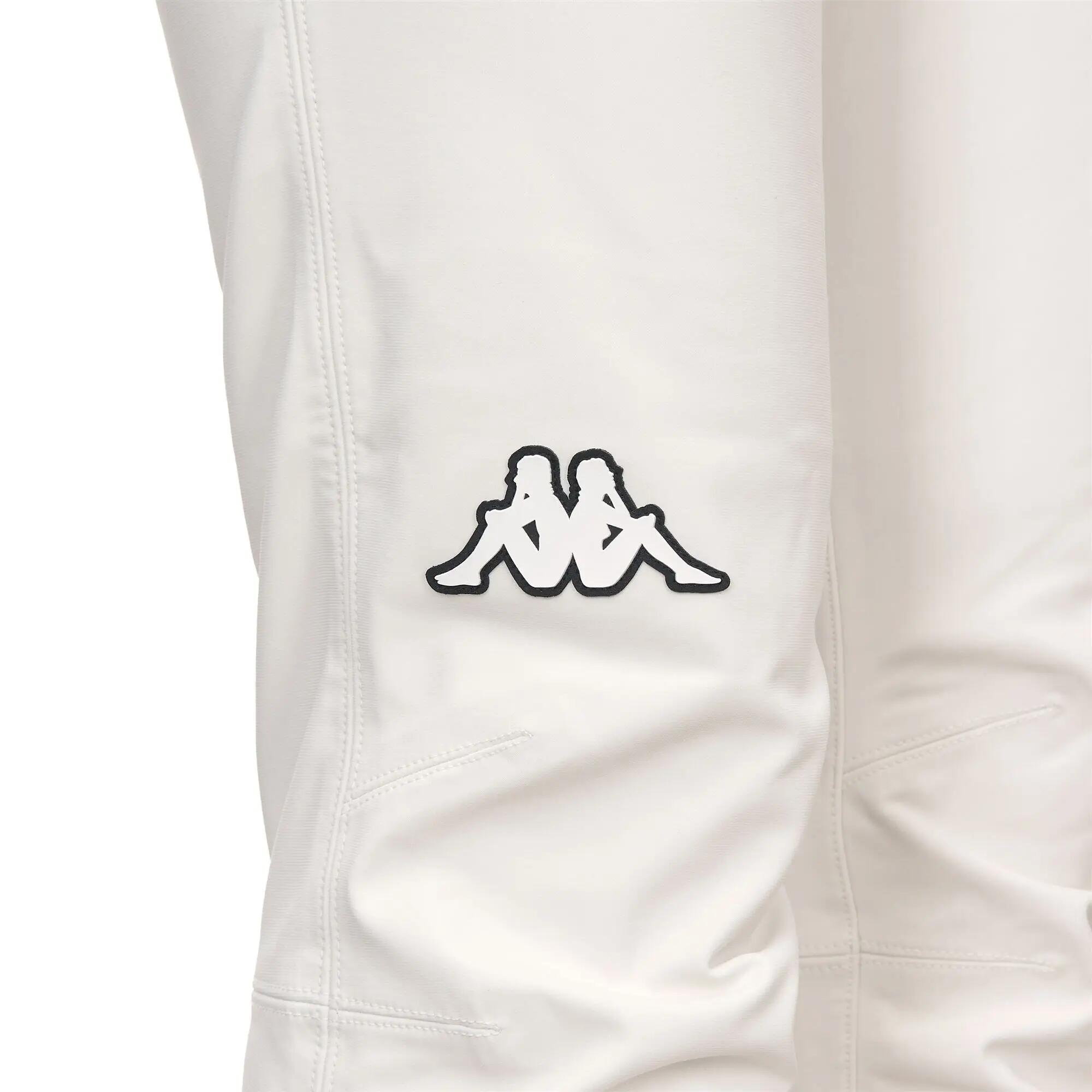 Pantaloni tuta da donna in poliammide bianco da sci 3/6