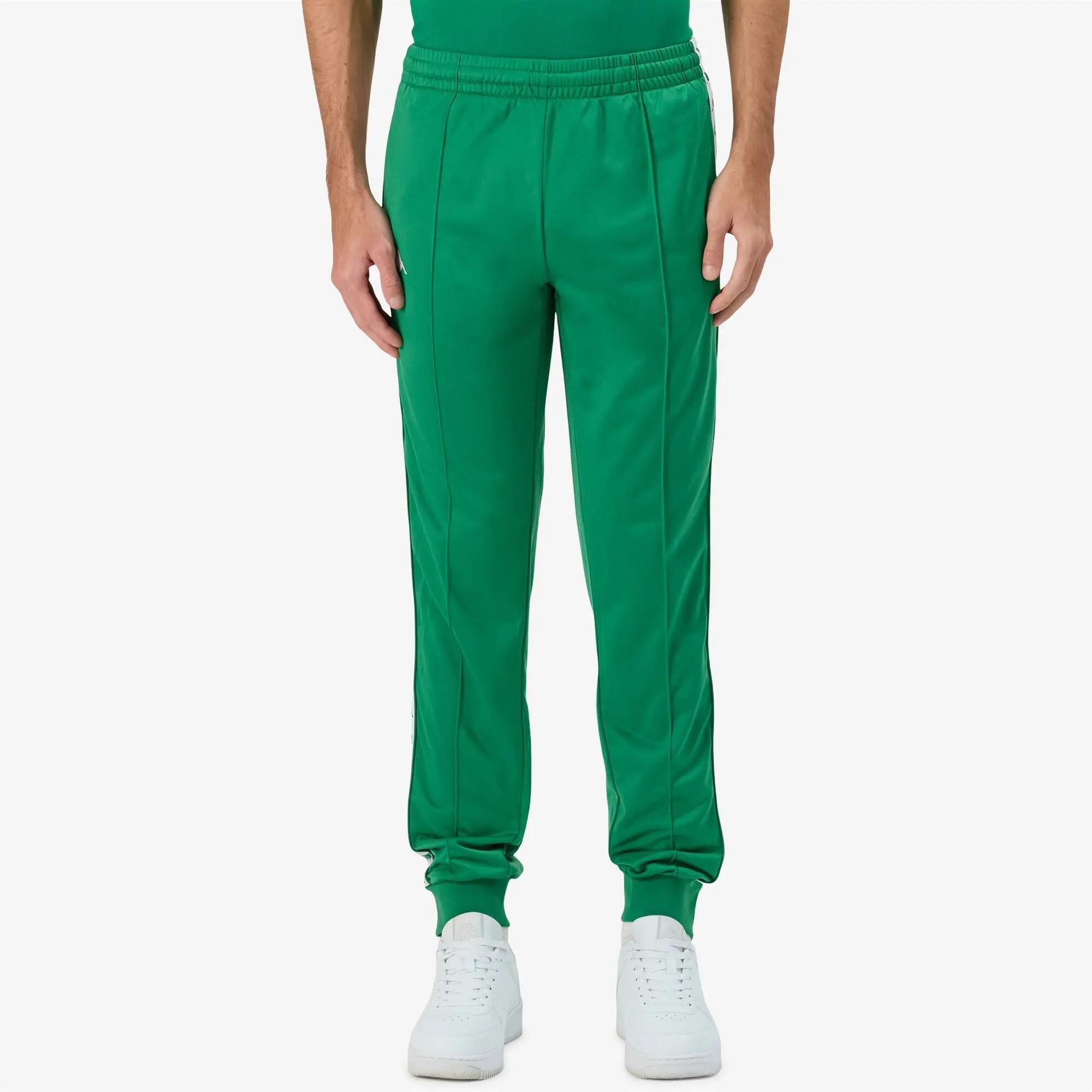 Pantalon de survêtement pour homme vert pour streetwear sportif 5/7