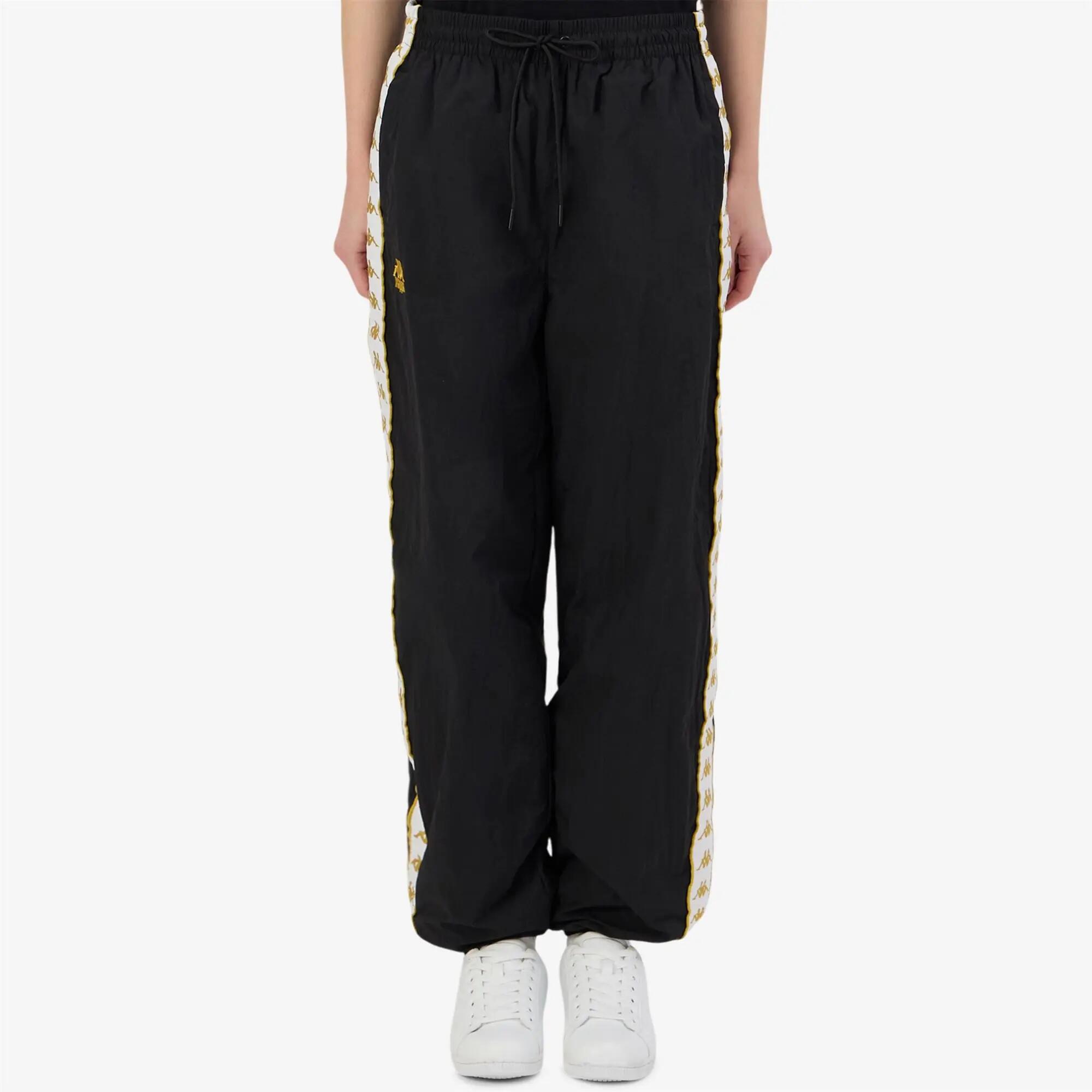 Pantalon de survêtement pour femme noir pour streetwear sportif 5/7