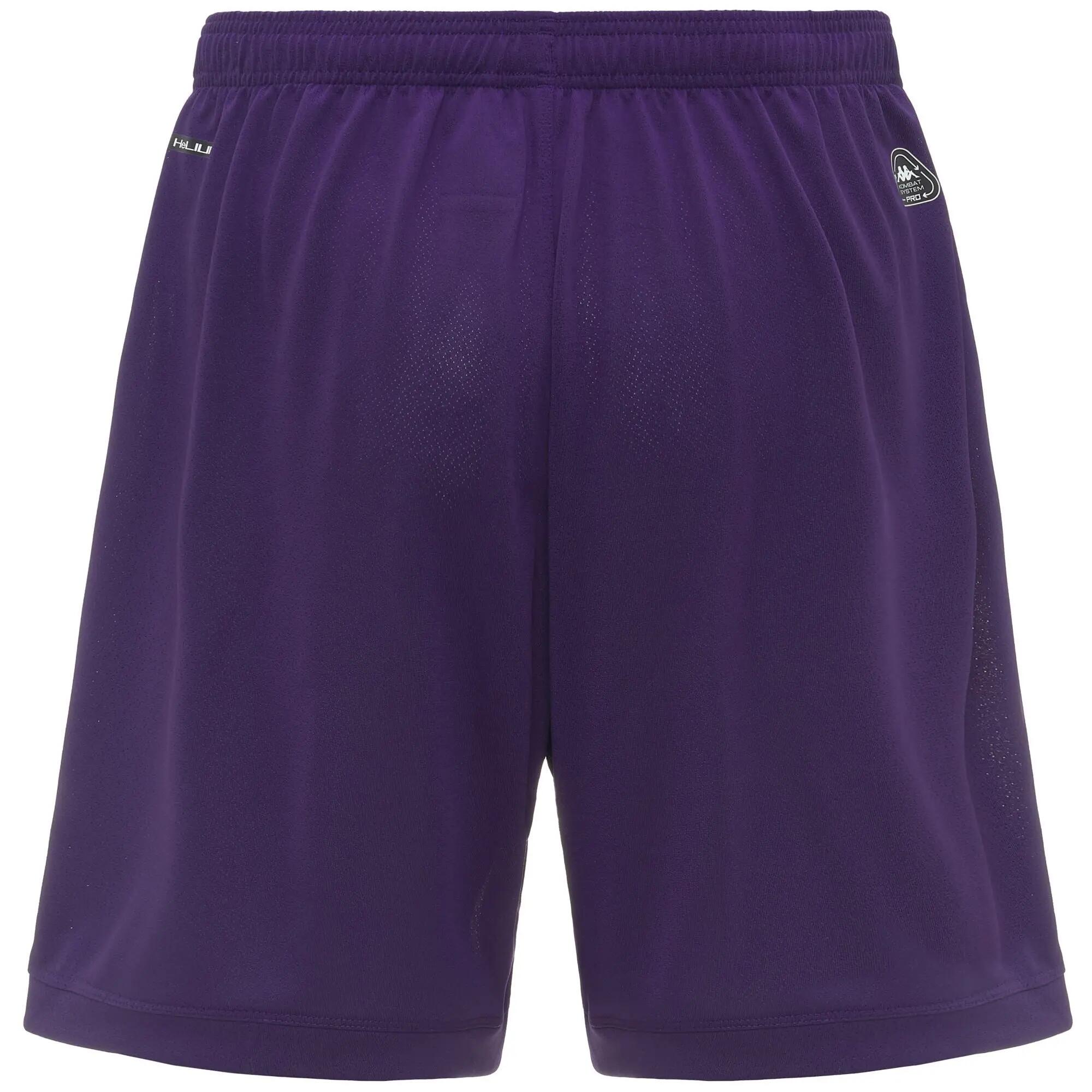 Pantaloncini sportivi ACF Fiorentina da Uomo in Poliestere riciclato Viola 3/3