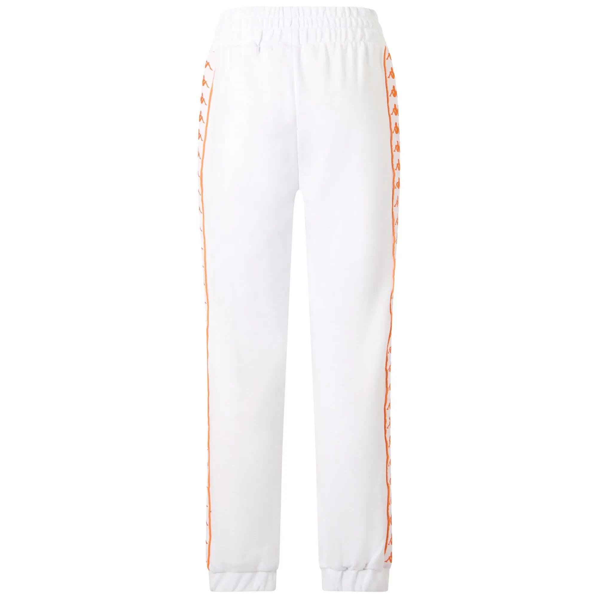 Pantalon de survêtement pour femme blanc pour streetwear sportif 3/7