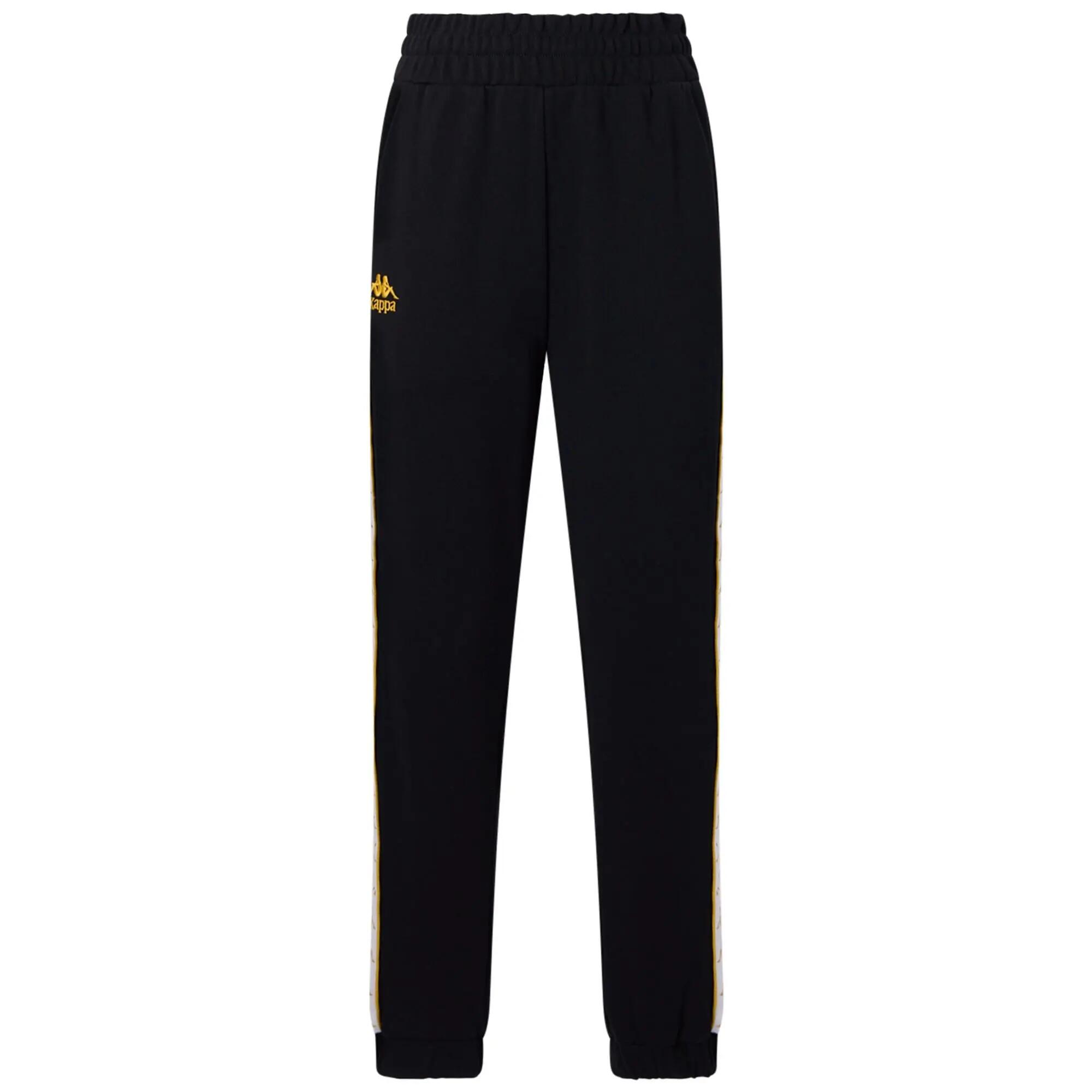 Pantalon de survêtement pour femme noir pour streetwear sportif 2/7