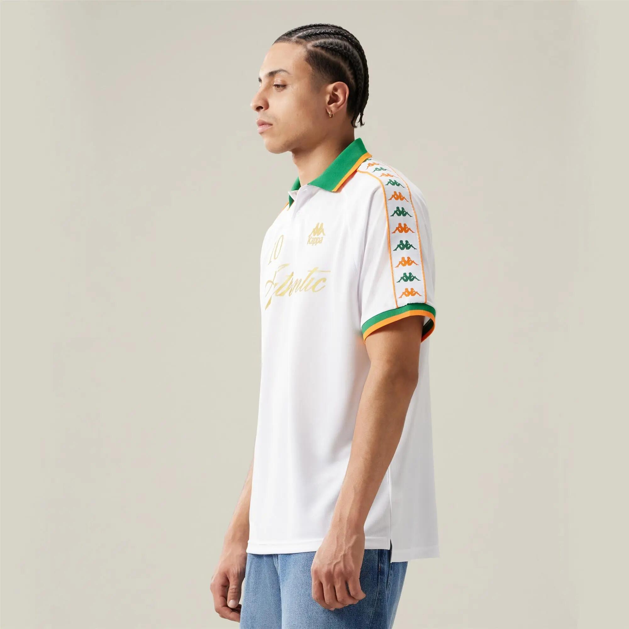 Polo pour homme blanc pour streetwear sportif 4/7
