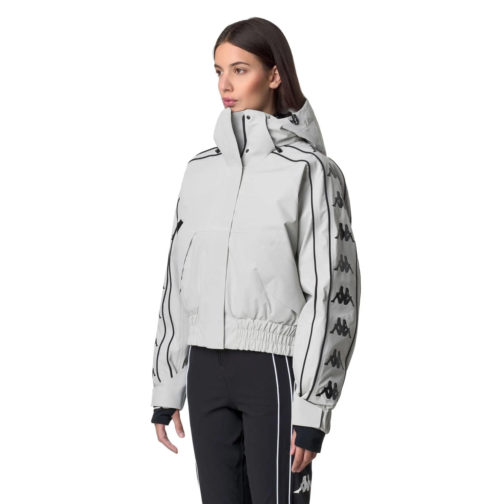Blouson pour femme gris pour ski 5/6