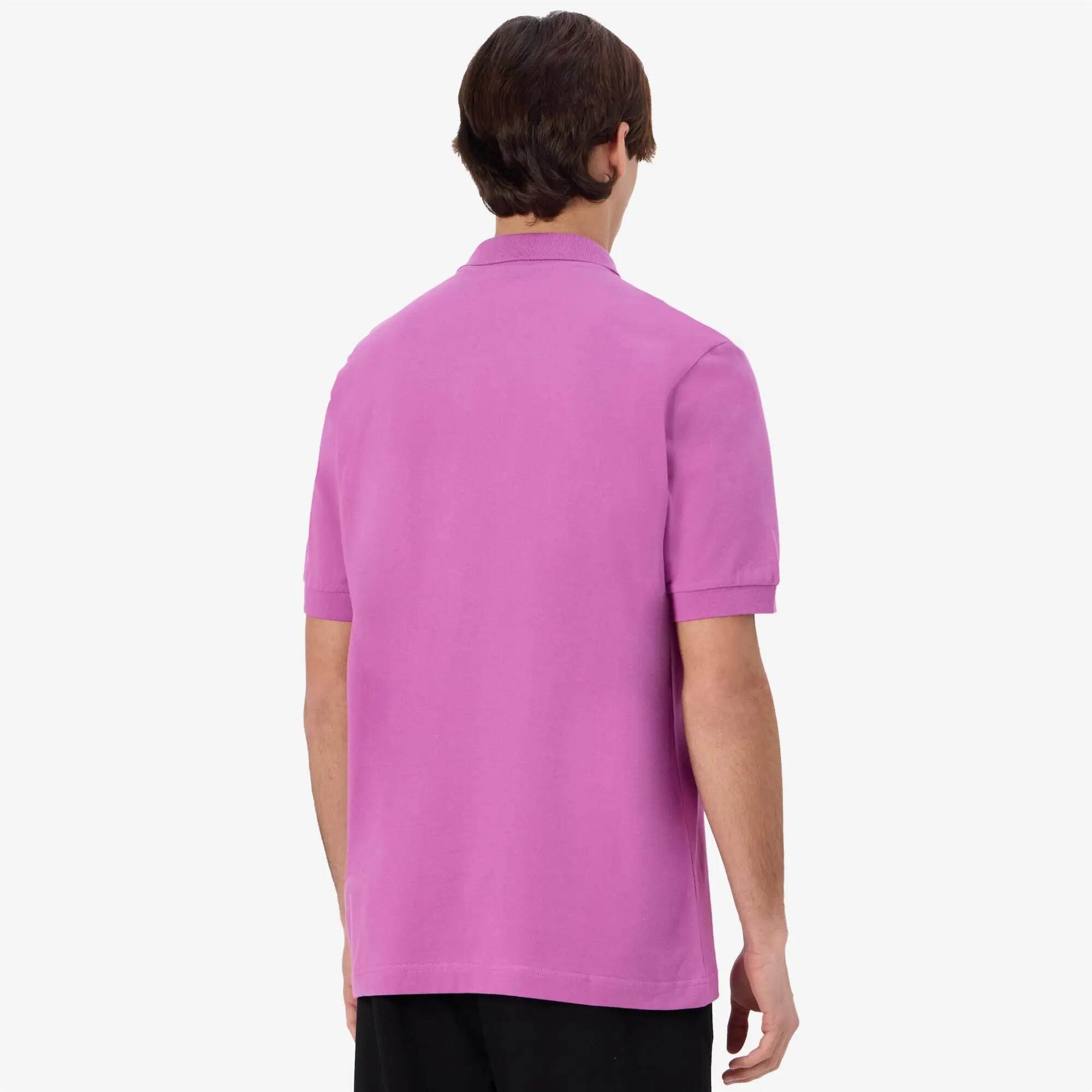 Polo pour homme violet pour sportif 6/7