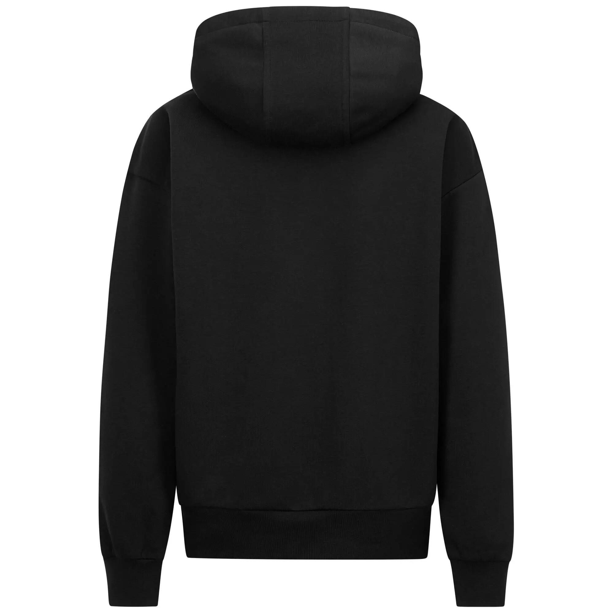 Sweat-shirt pour femme noir pour sportif/sportive 3/3