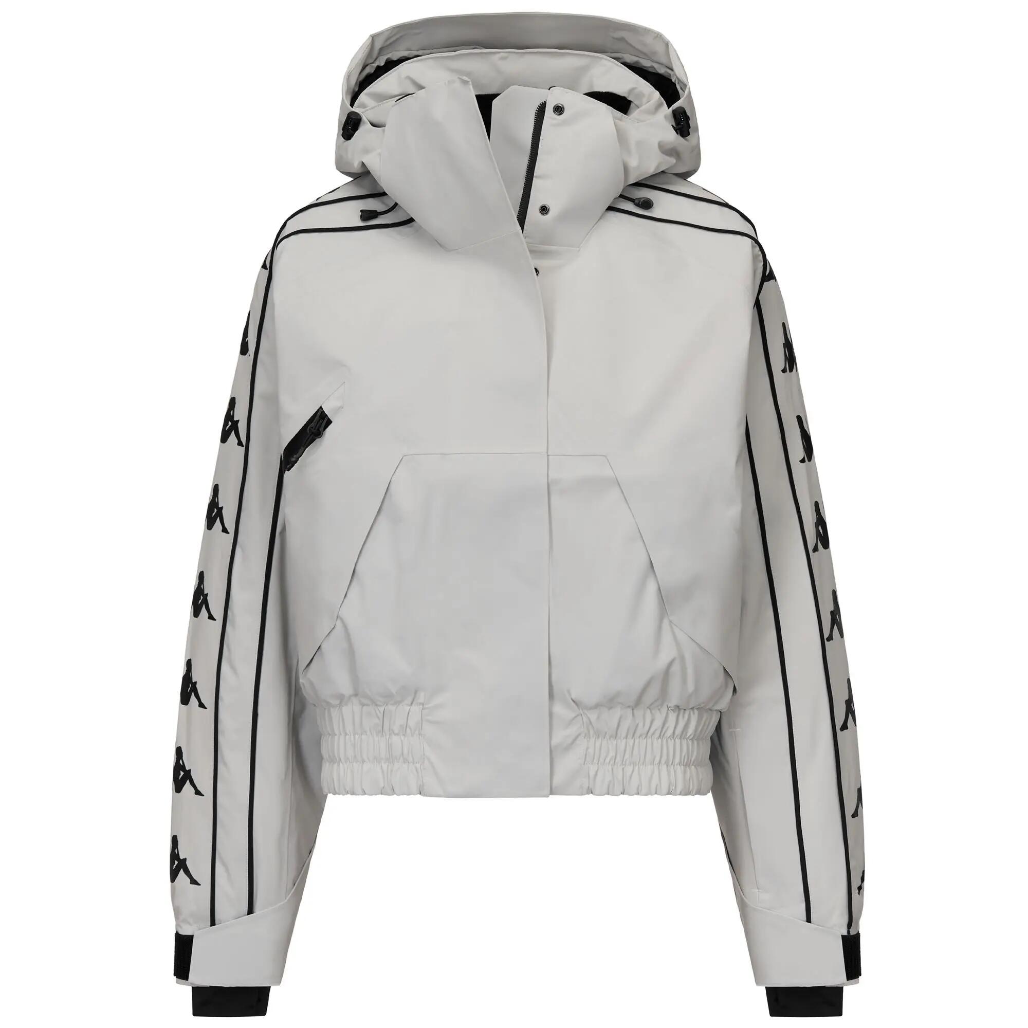 Blouson pour femme gris pour ski 2/6