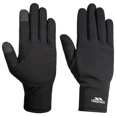 Adulto Unisex Guanto Trespass Poliner Nero