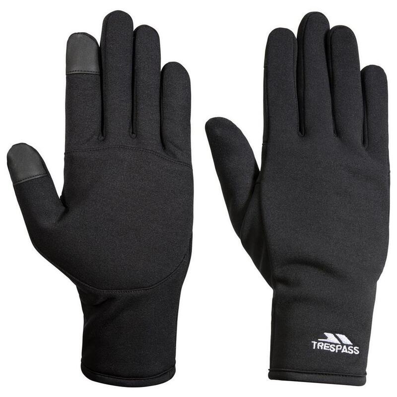 Guantes de running táctiles Hombre Mujer - KIPRUN WARM 100 V2 negro