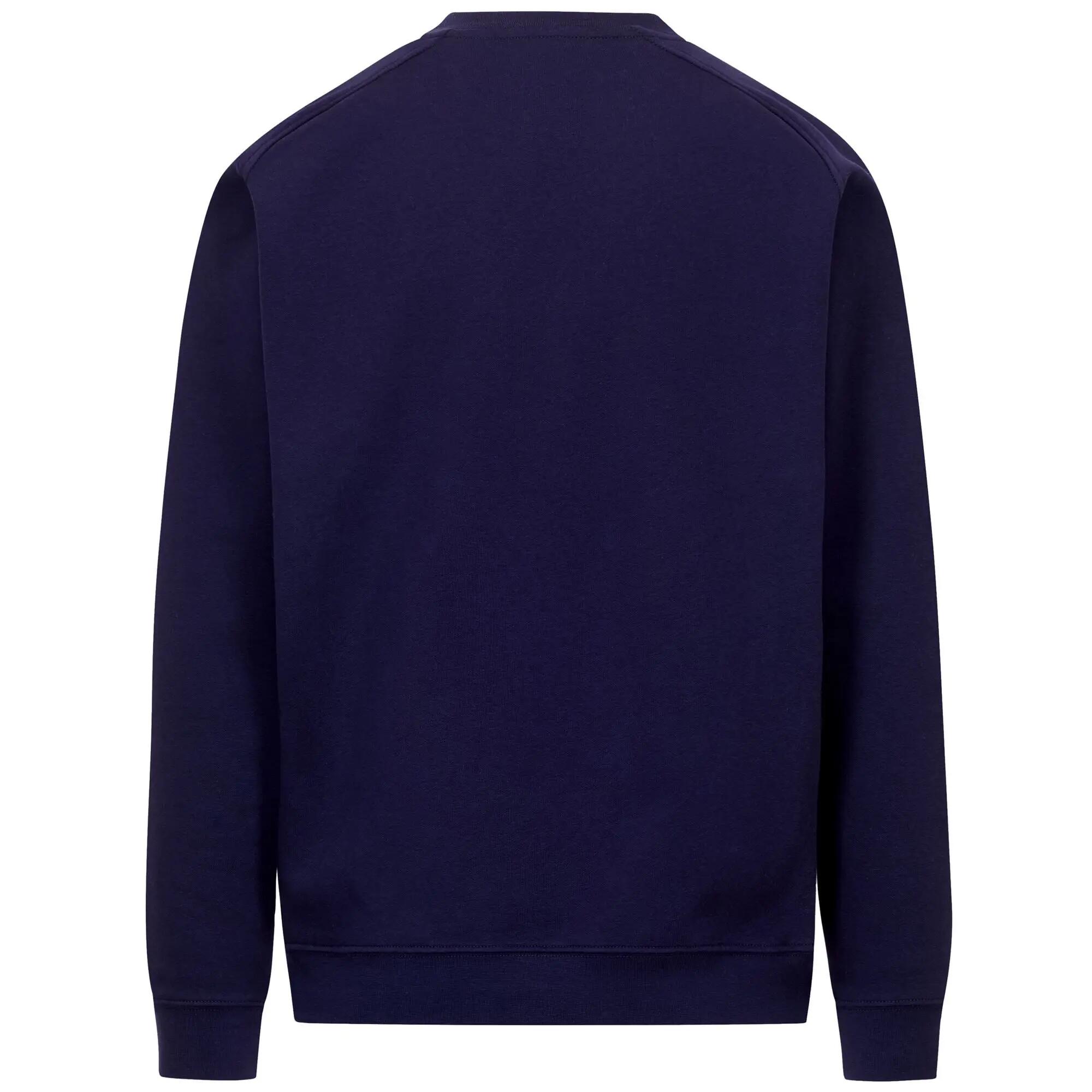 Felpa da uomo in cotone blu da sportivo/a 3/3