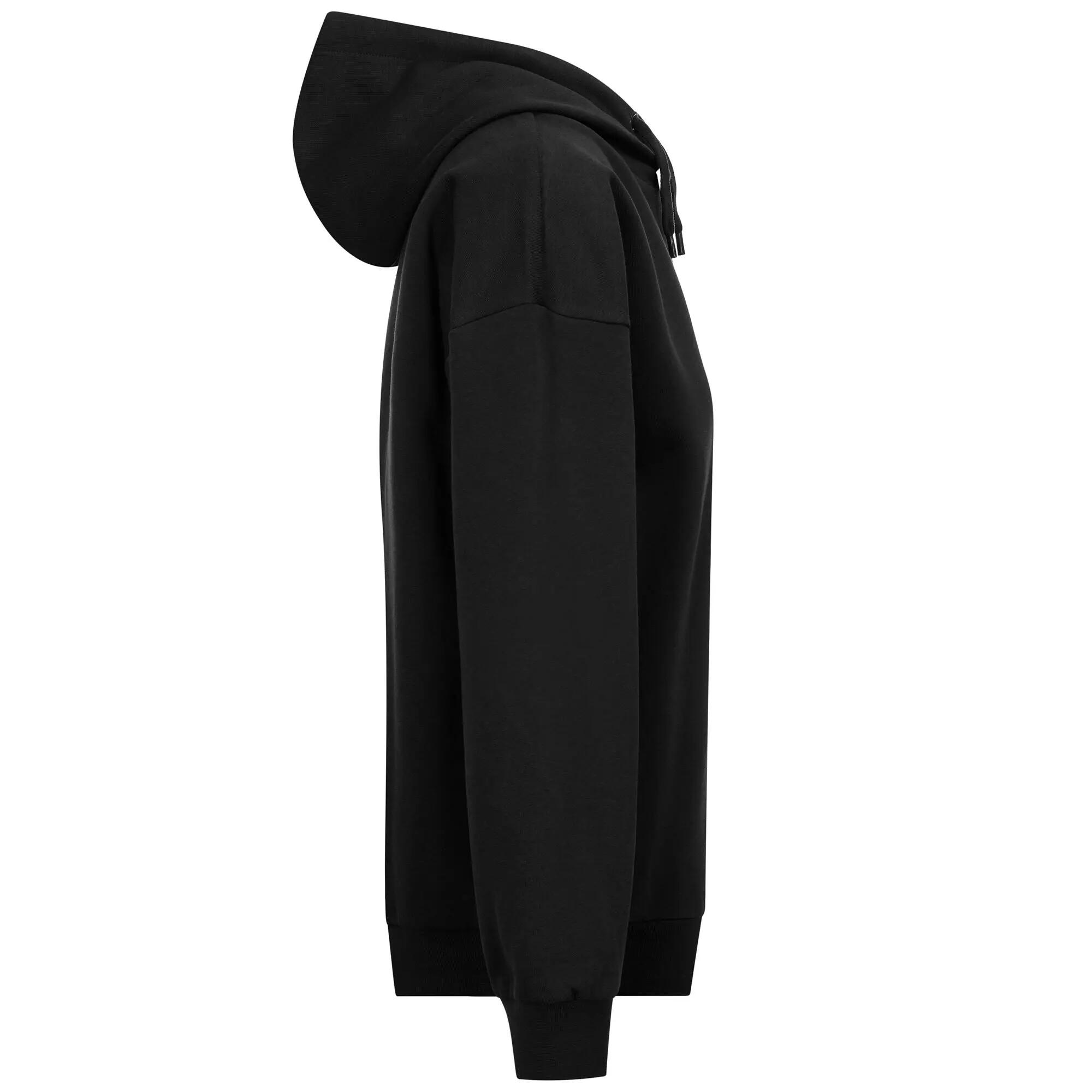 Sweat-shirt pour femme noir pour sportif/sportive 2/3