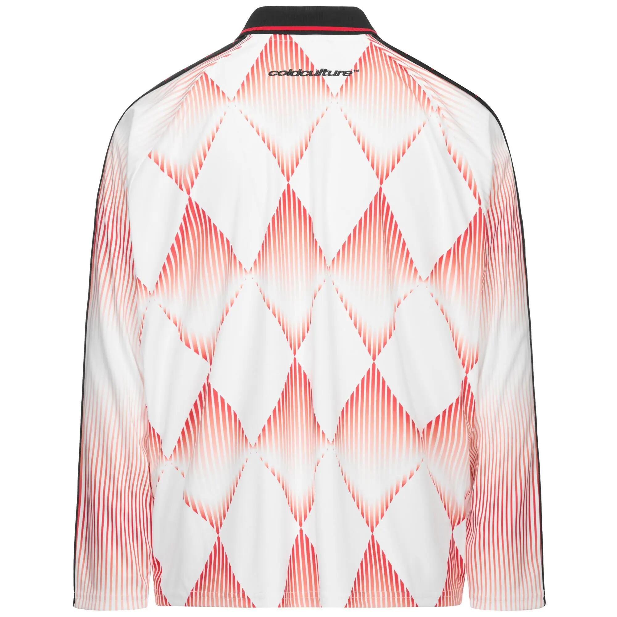 T-shirt da uomo in poliestere bianco da streetwear sportivo 3/3