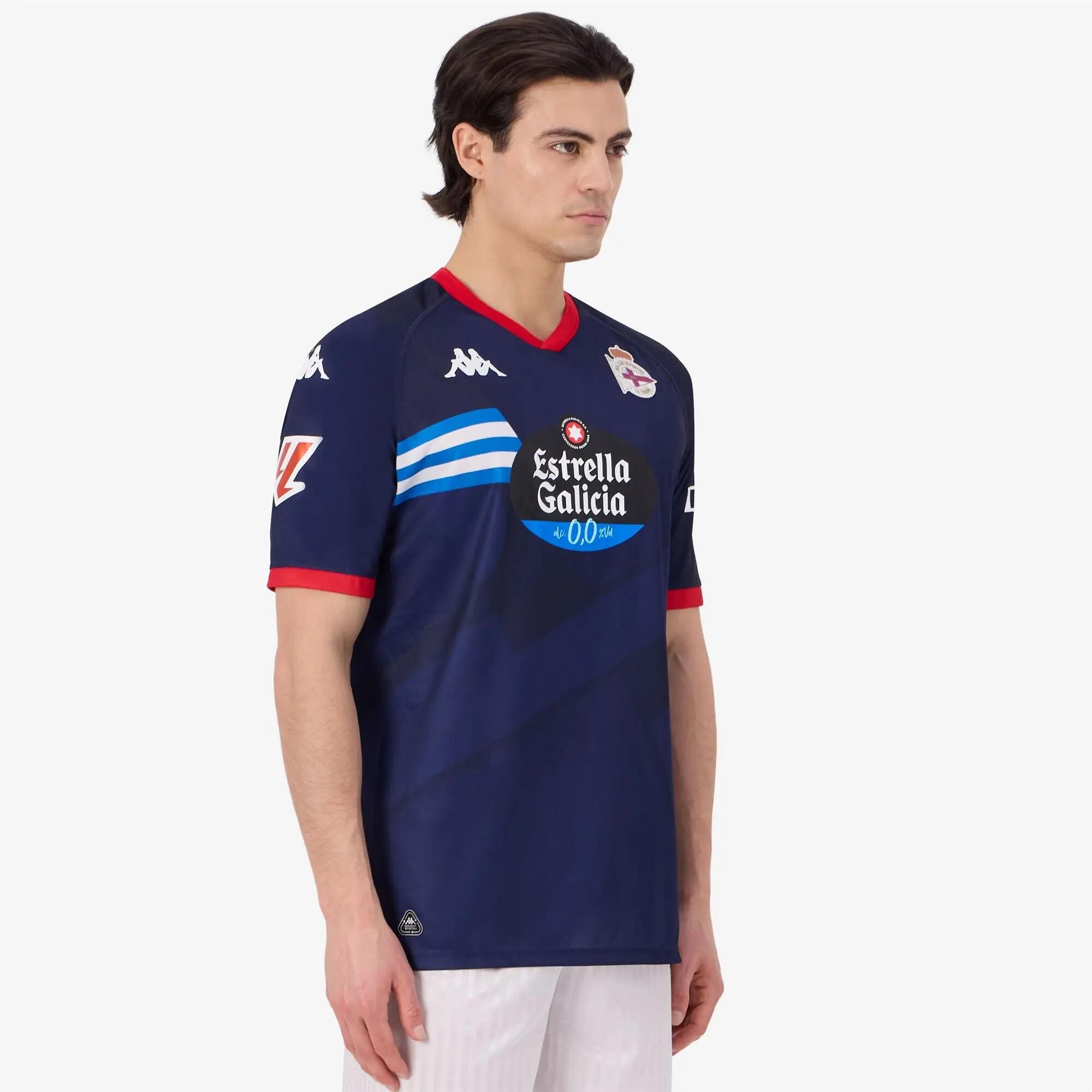 T-shirt pour garçon bleu pour football 5/7