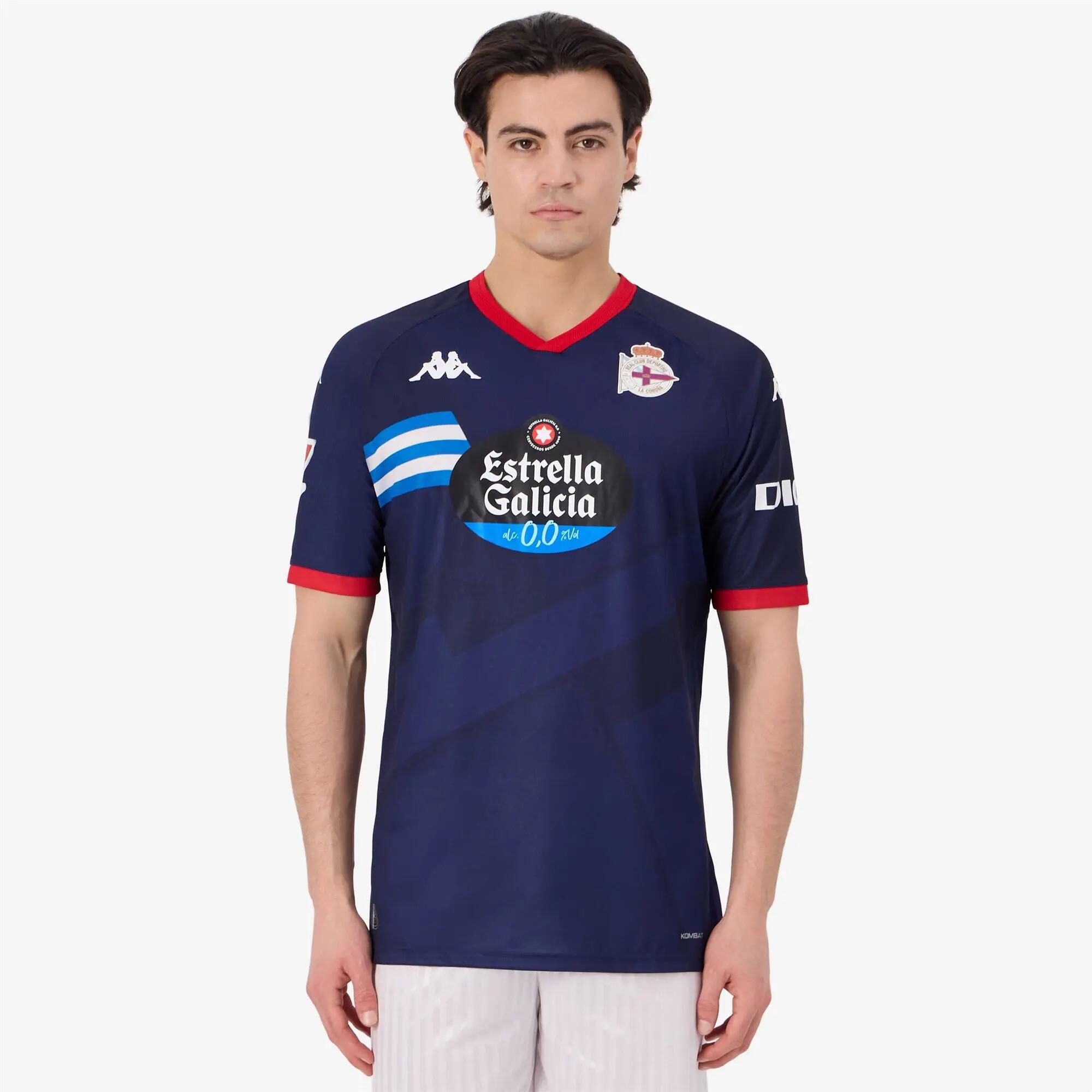 T-shirt pour garçon bleu pour football 4/7