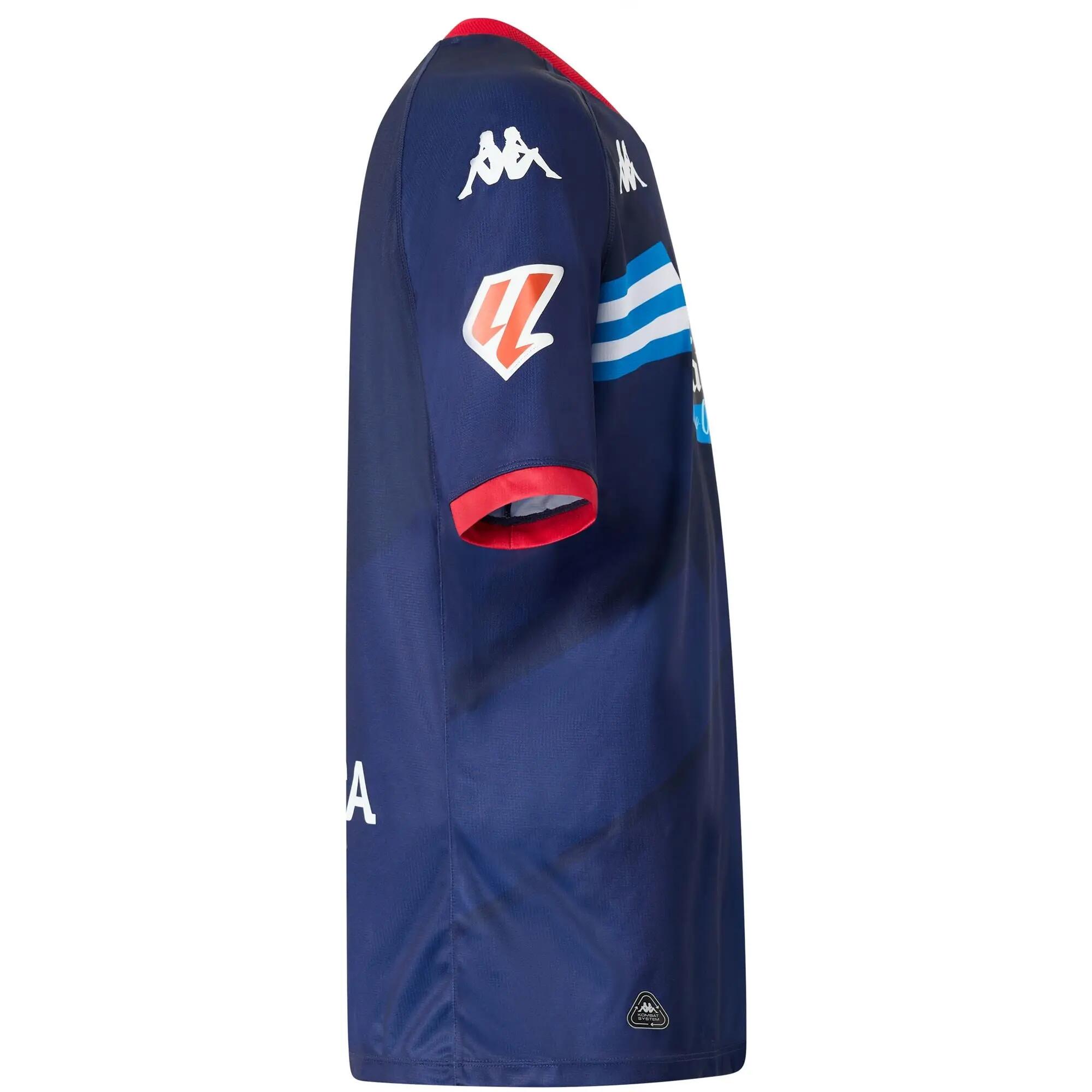 T-shirt pour garçon bleu pour football 2/7