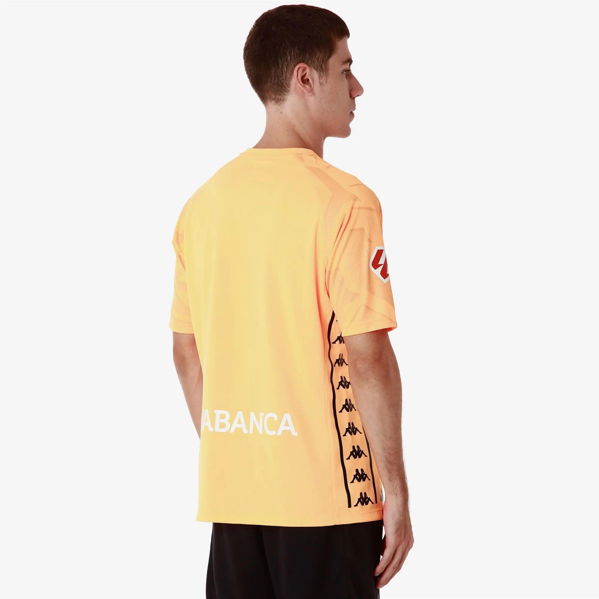 T-shirt amarela para futebol menino 6/7