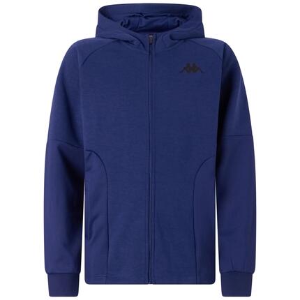 Sweat-shirt zippé pour homme bleu pour salle de sport