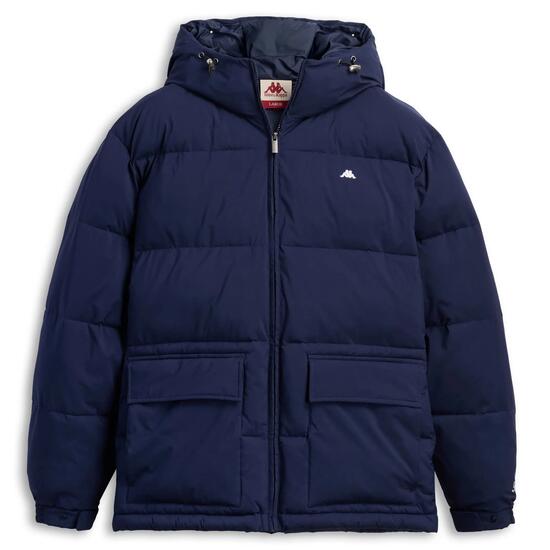 Giubbotto da uomo in poliestere blu da casual