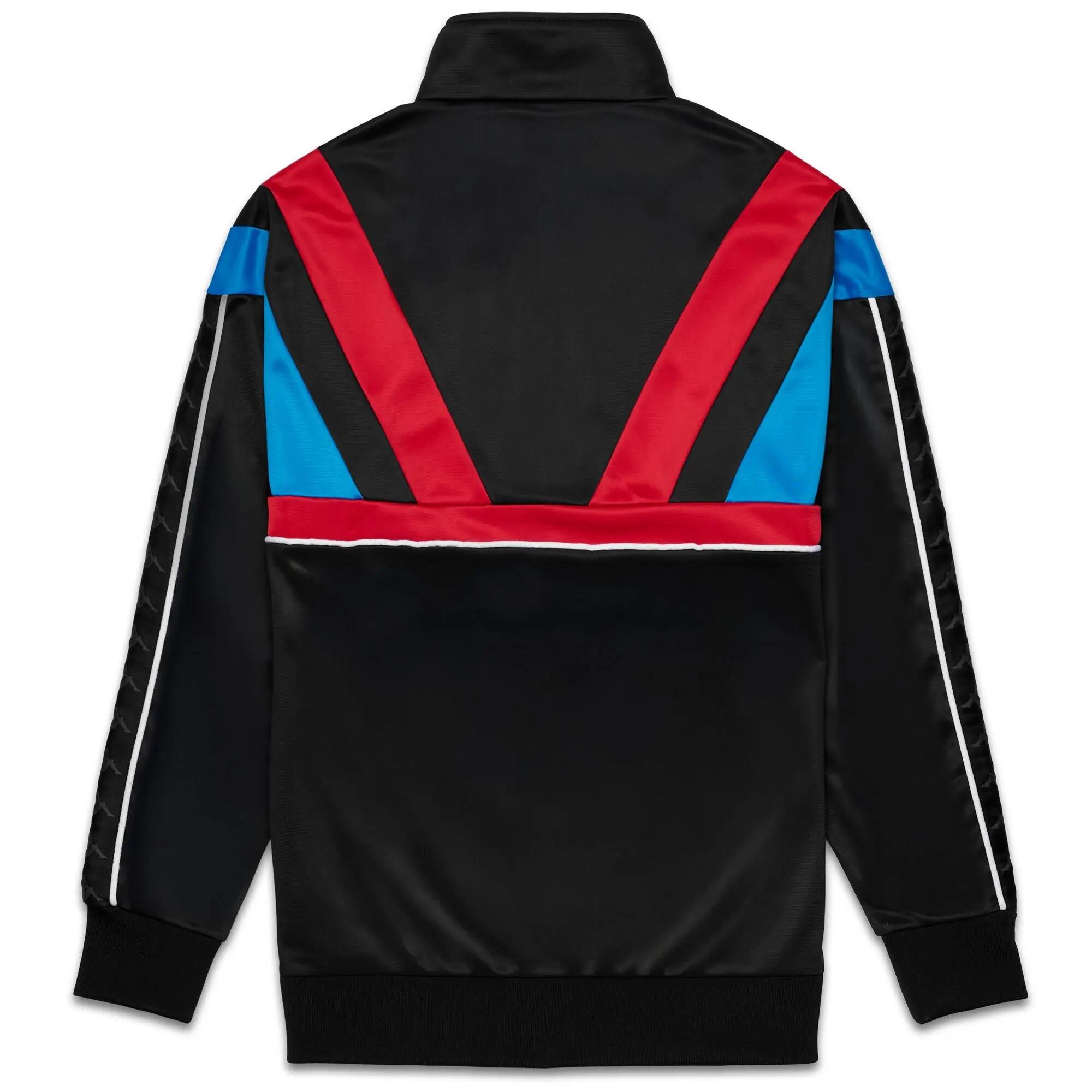 Sudadera con cremallera hombre negra streetwear deportivo 3/3